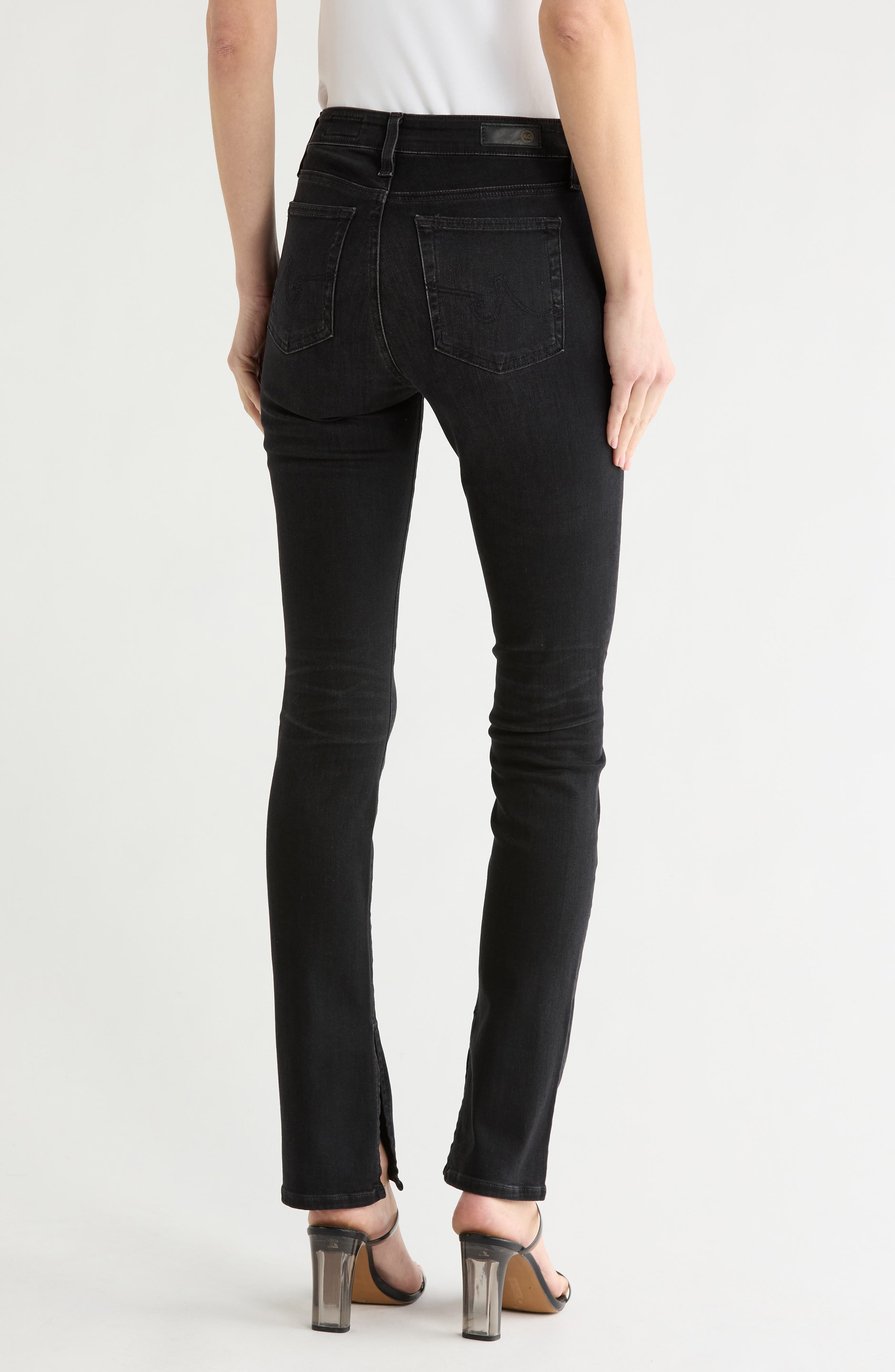 Mari Mid Rise Slim Straight Leg Jeans - image 2
