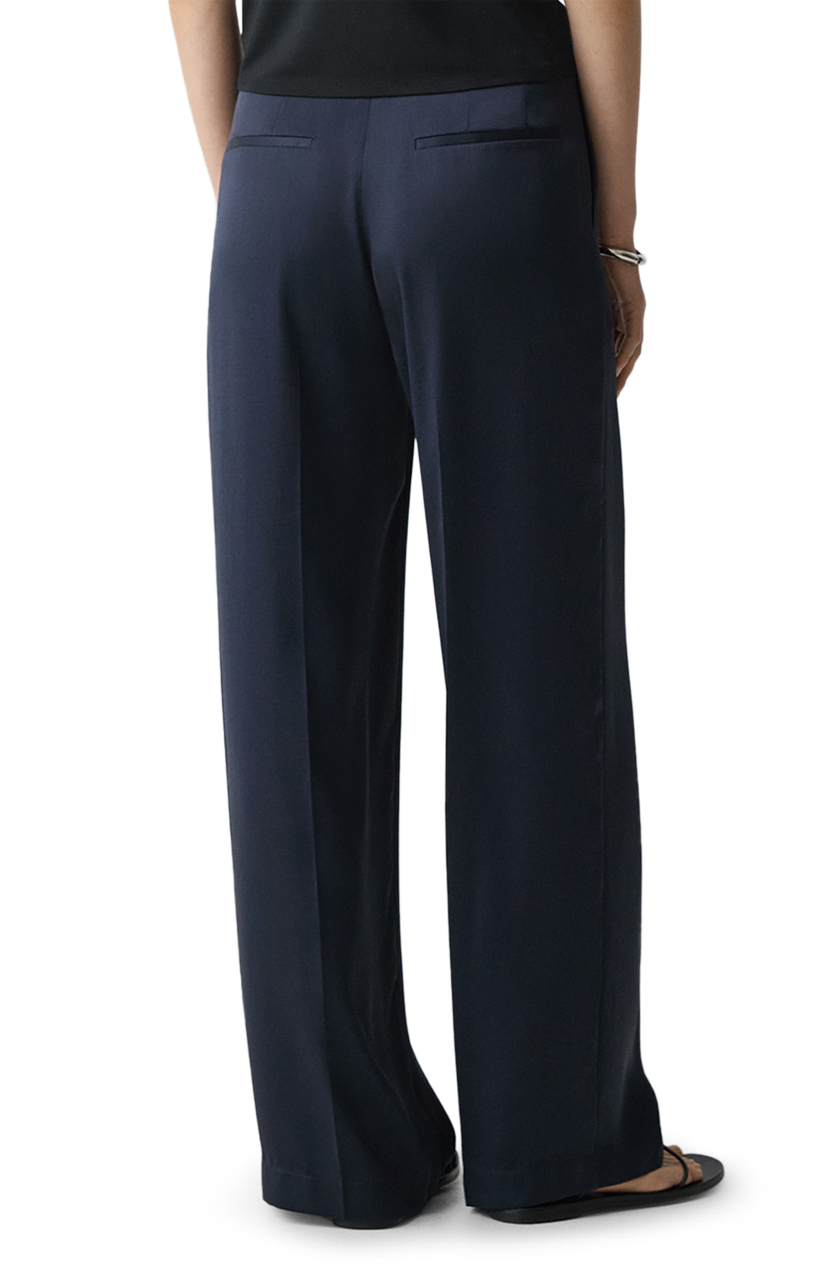 Clean Waist Straight Leg Pants - image 2
