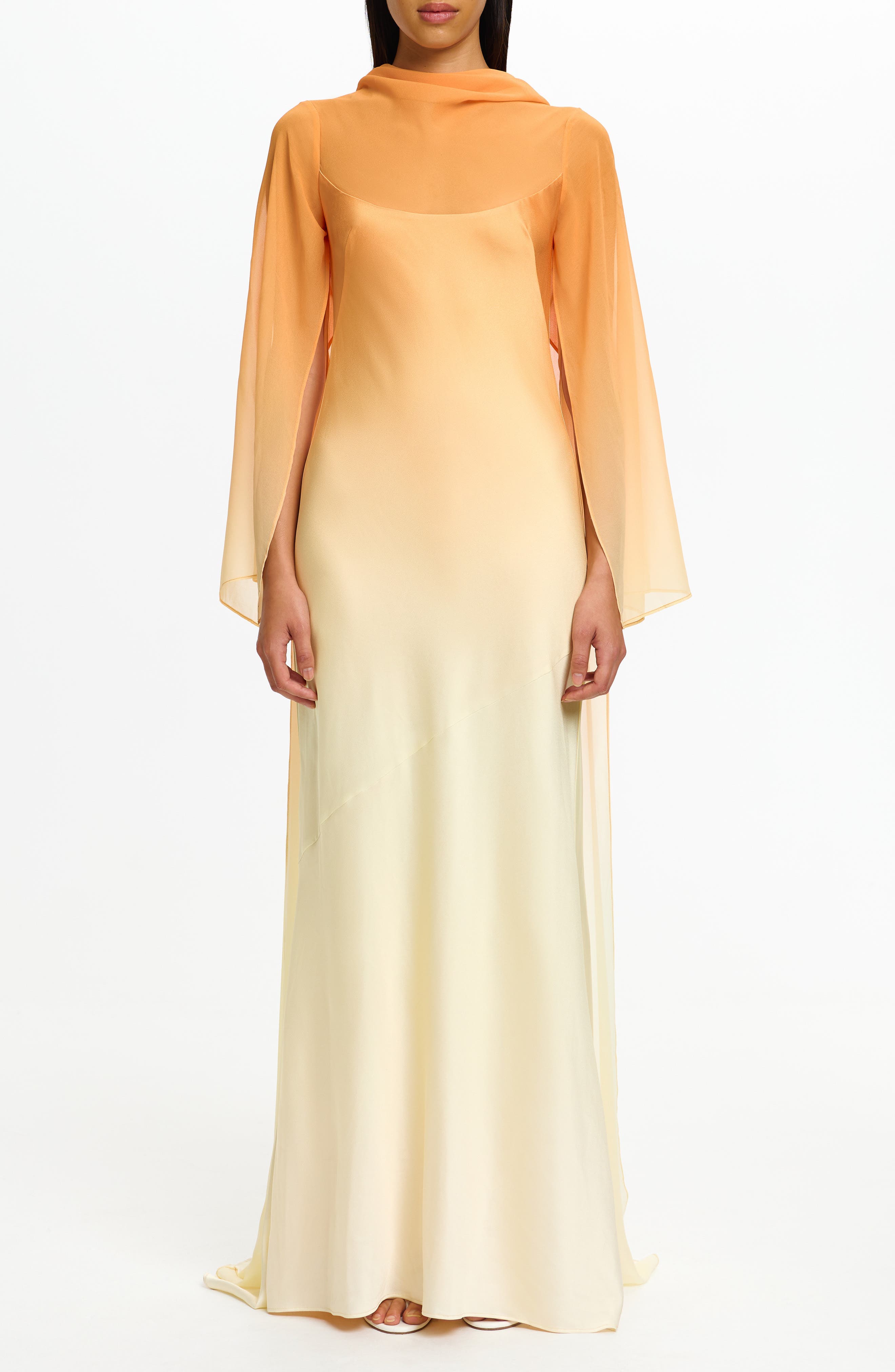 Devlyn Ombre Long Sleeve Gown - image 1
