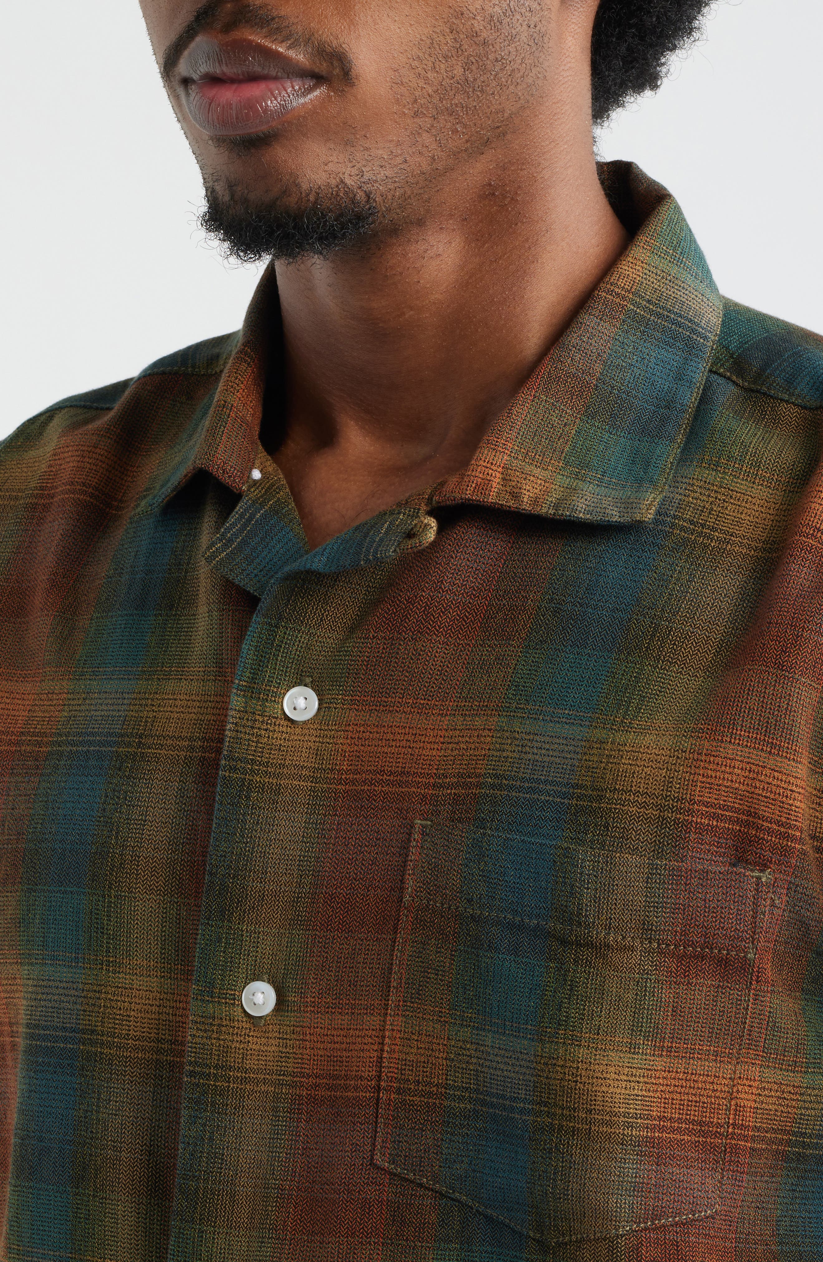 Plaid Resort Shirt - image 2