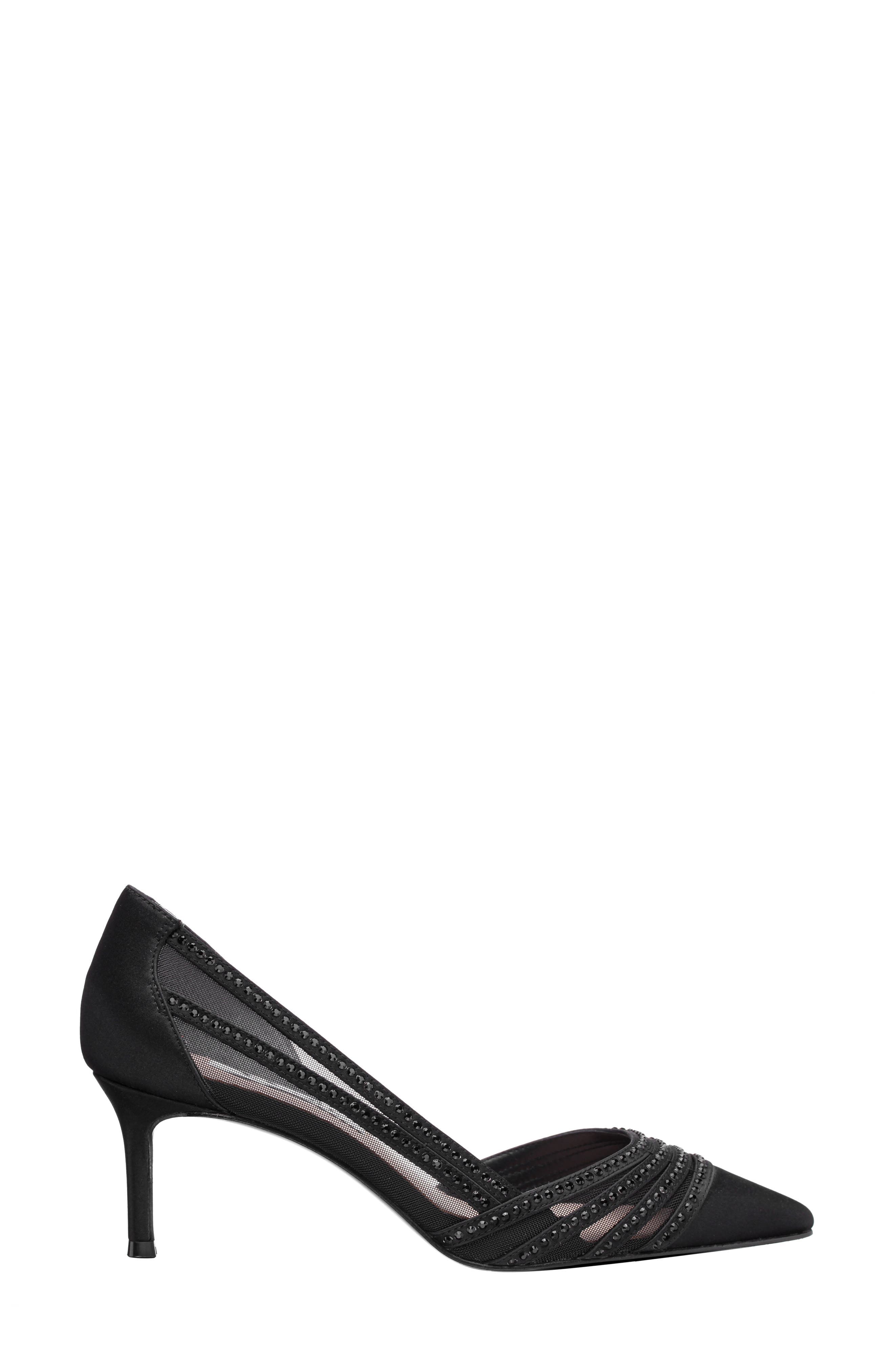Noreen Pointed Toe Half d'Orsay Pump - image 2