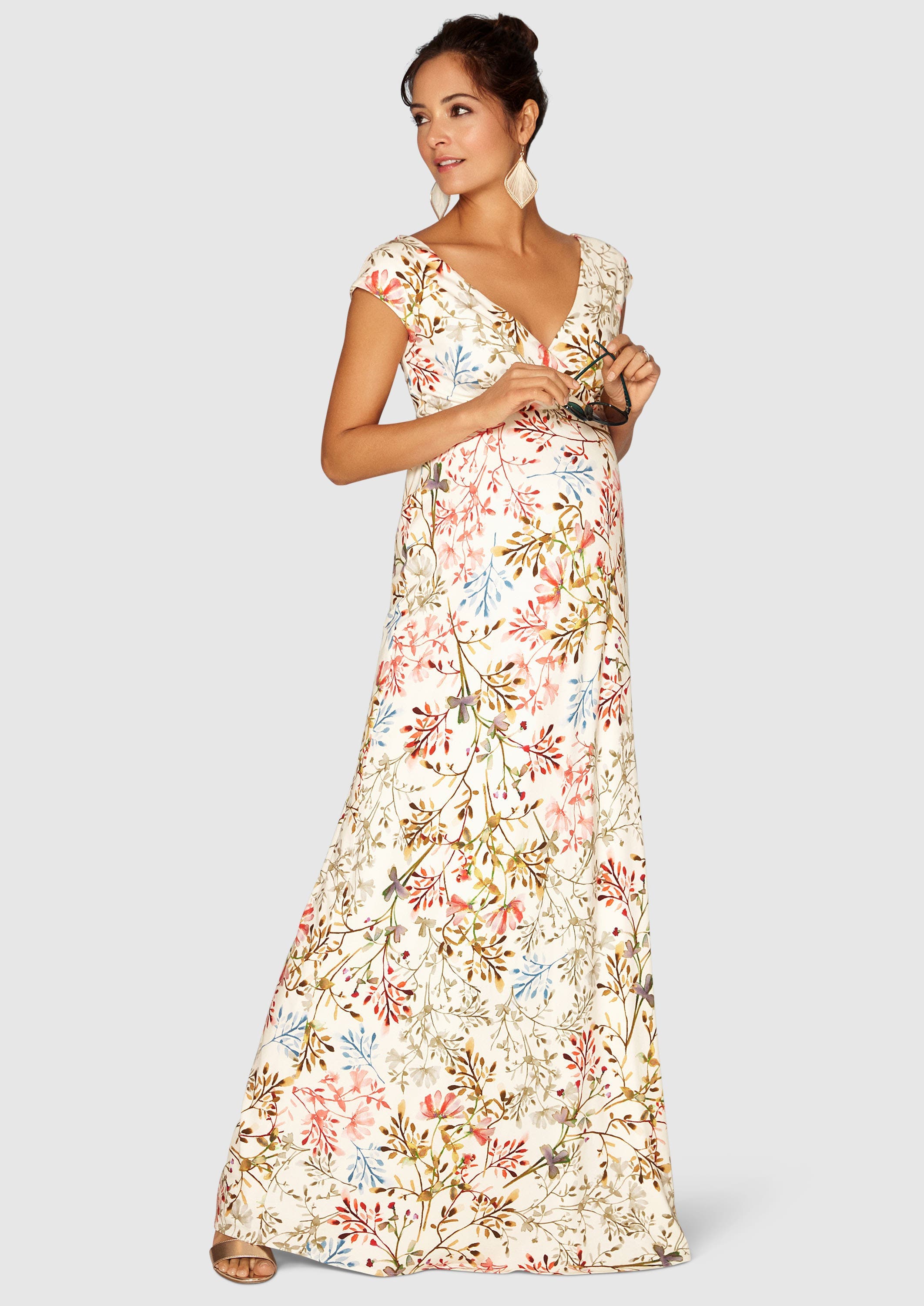 Alana Maternity Maxi Dress - image 1
