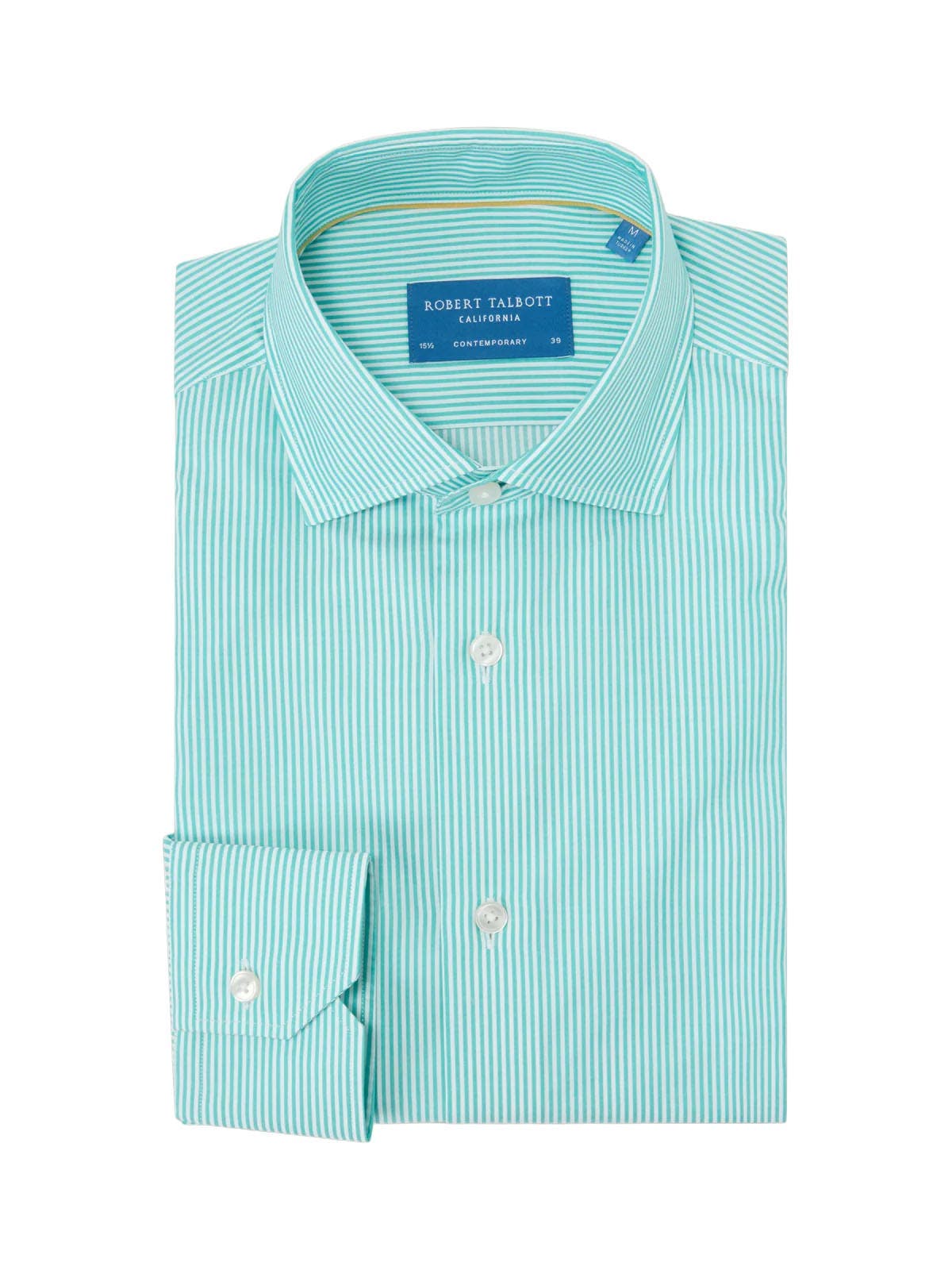Reynolds Dobby Stripe Shirt in Contemporary Fit - image 1