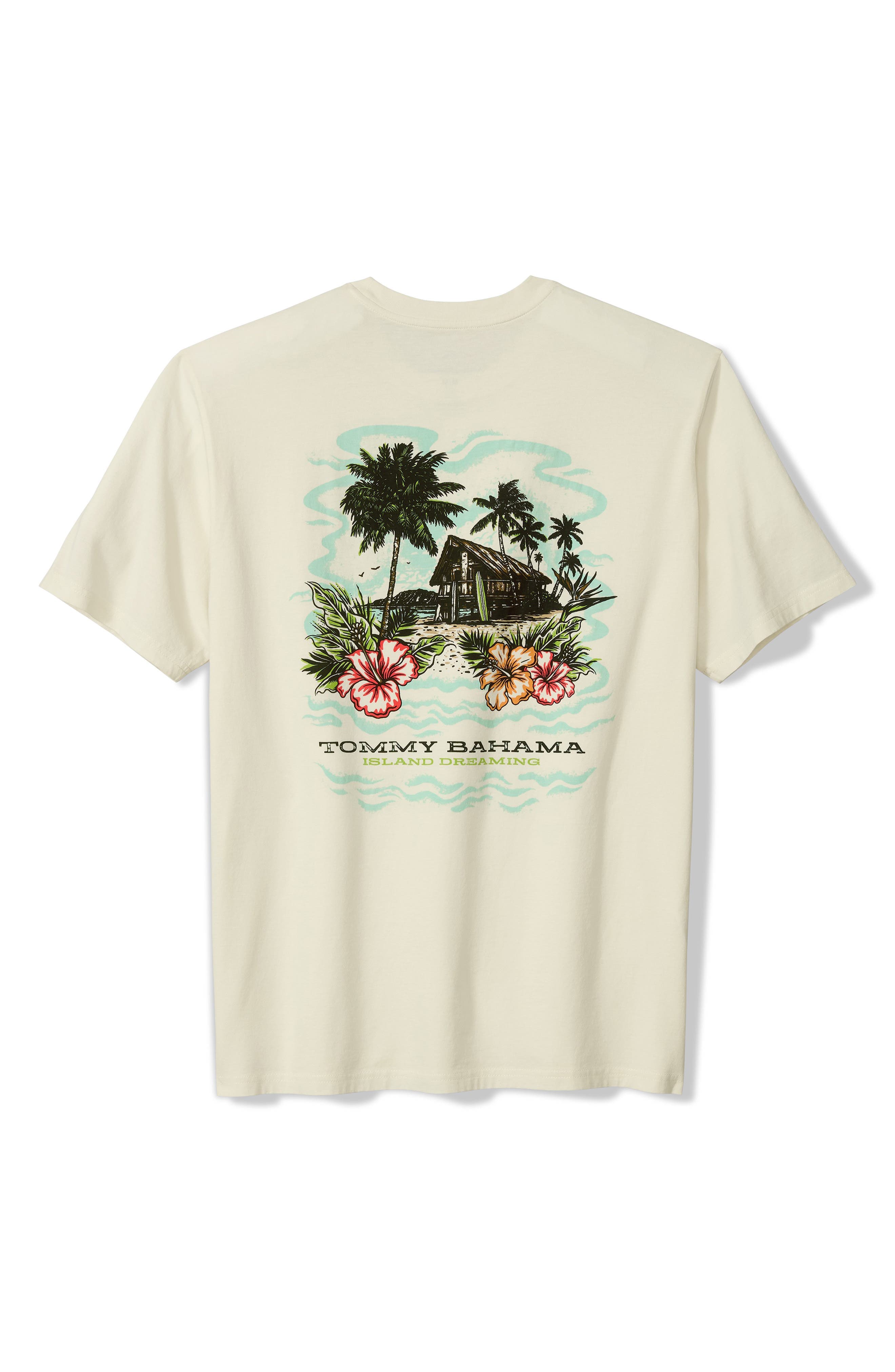 Island Dreaming Cotton Graphic T-Shirt - image 2