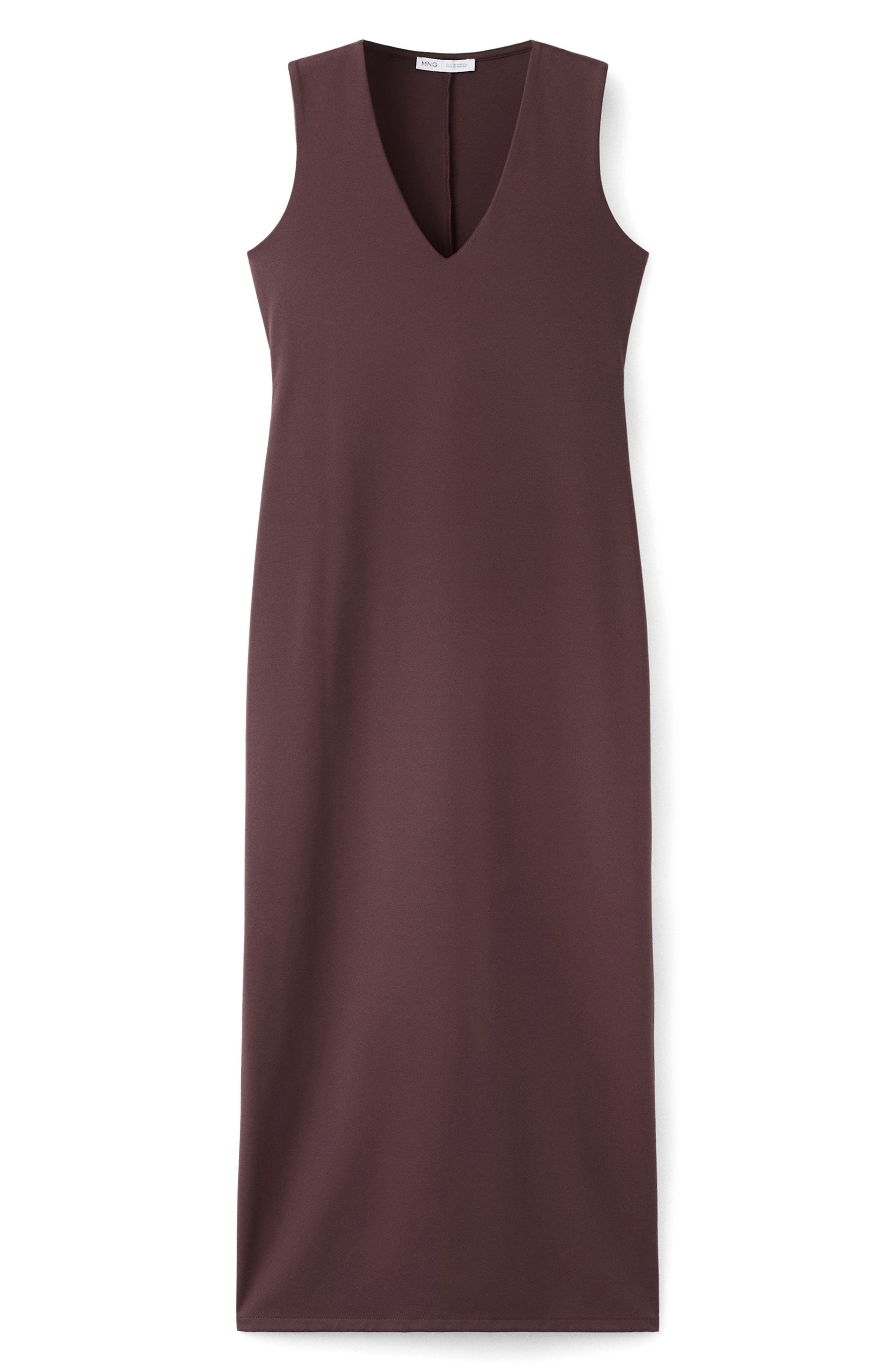 Sleeveless V-Neck Dress - image 3