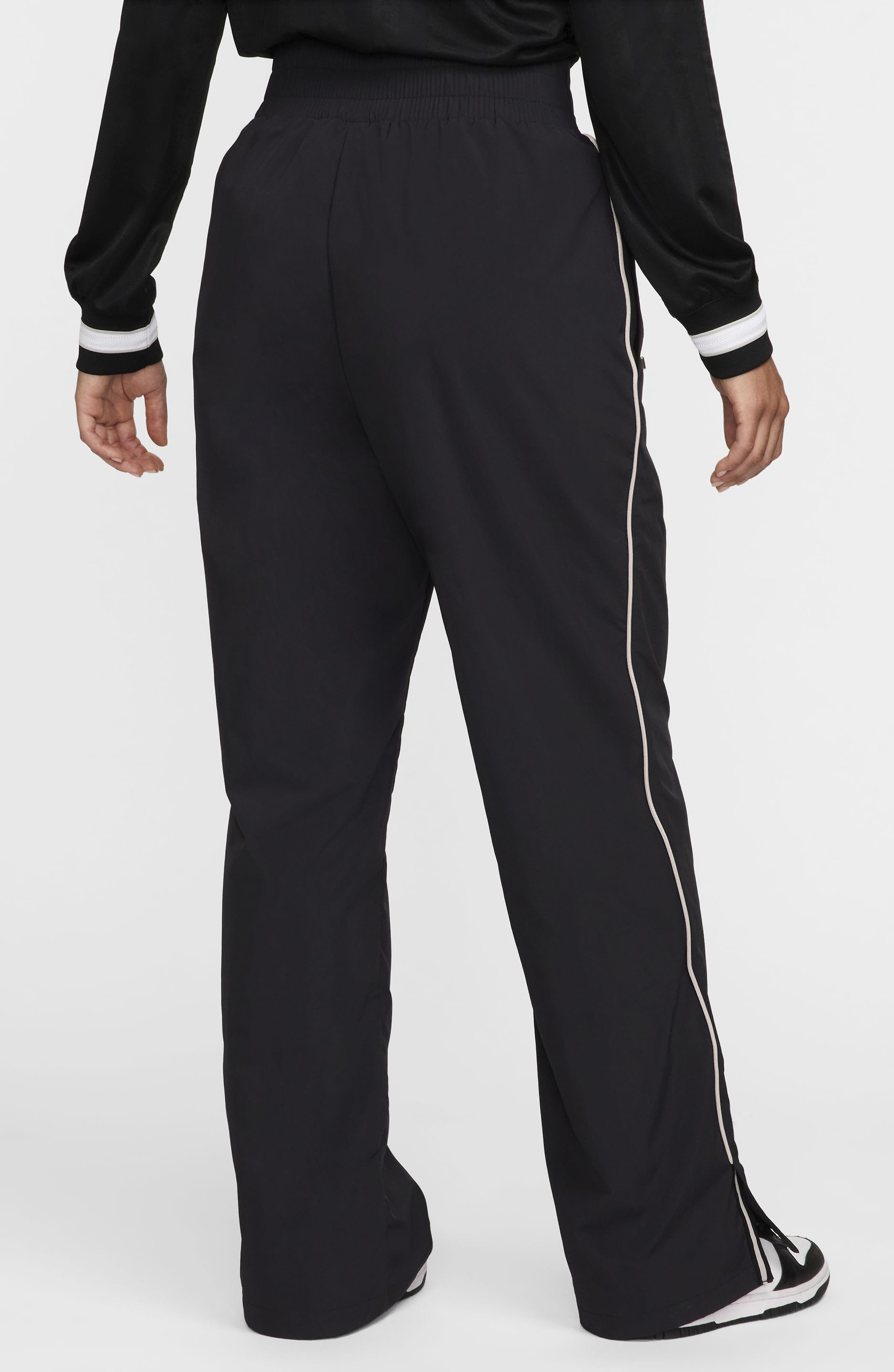 Asymmetric Waist Water Repellent Pants - image 2