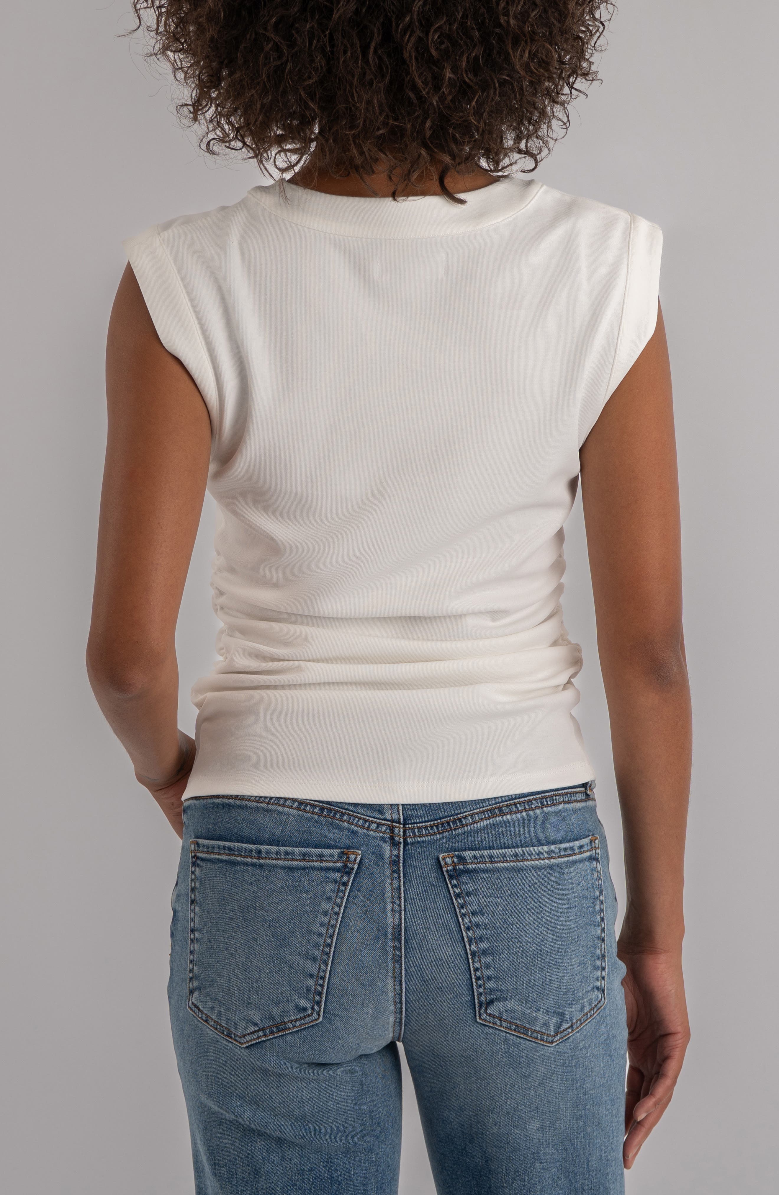 Rayna Side Ruched Tank - image 2