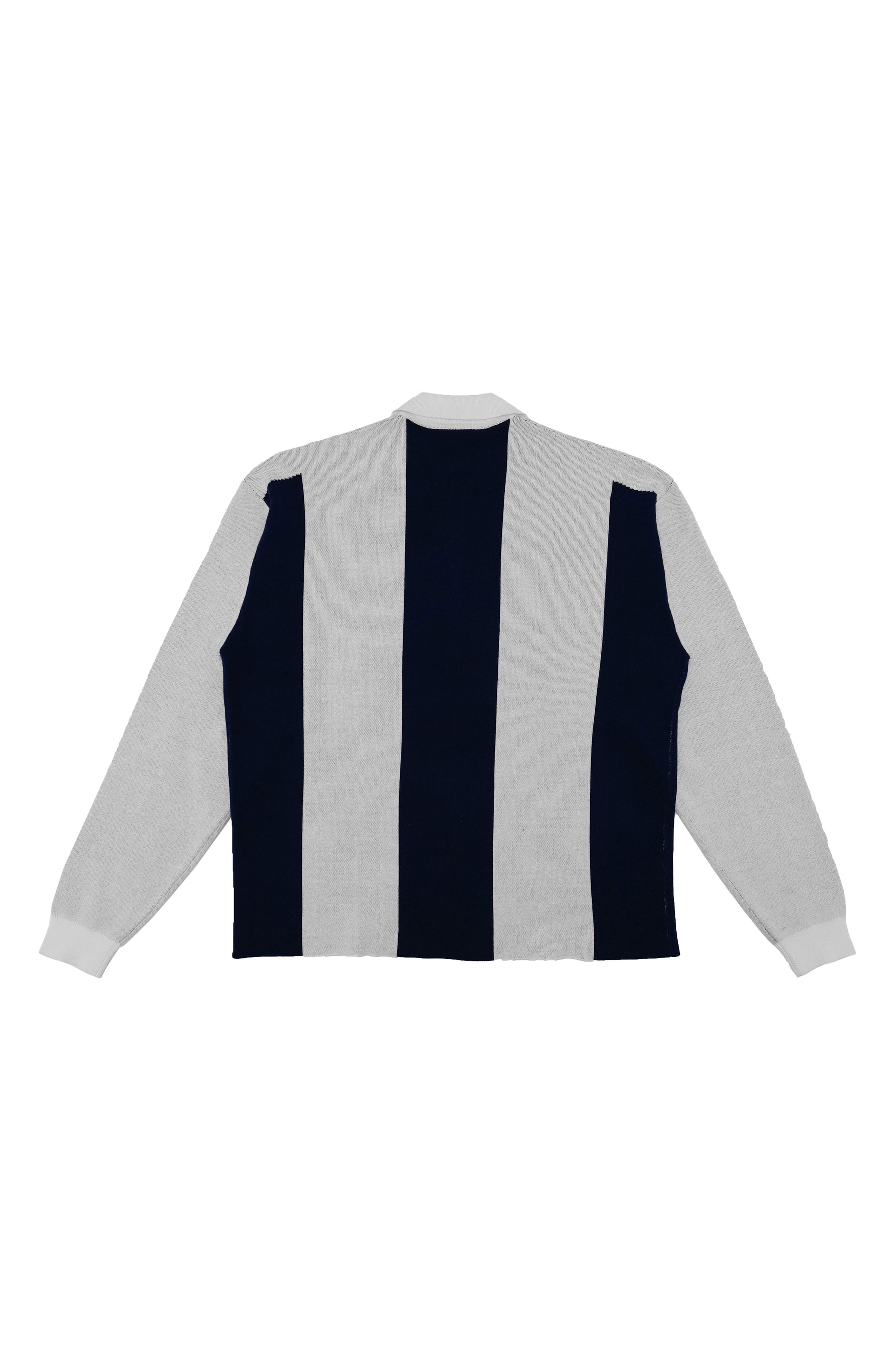 Gibson Stripe Quarter Zip Long Sleeve Polo - image 2