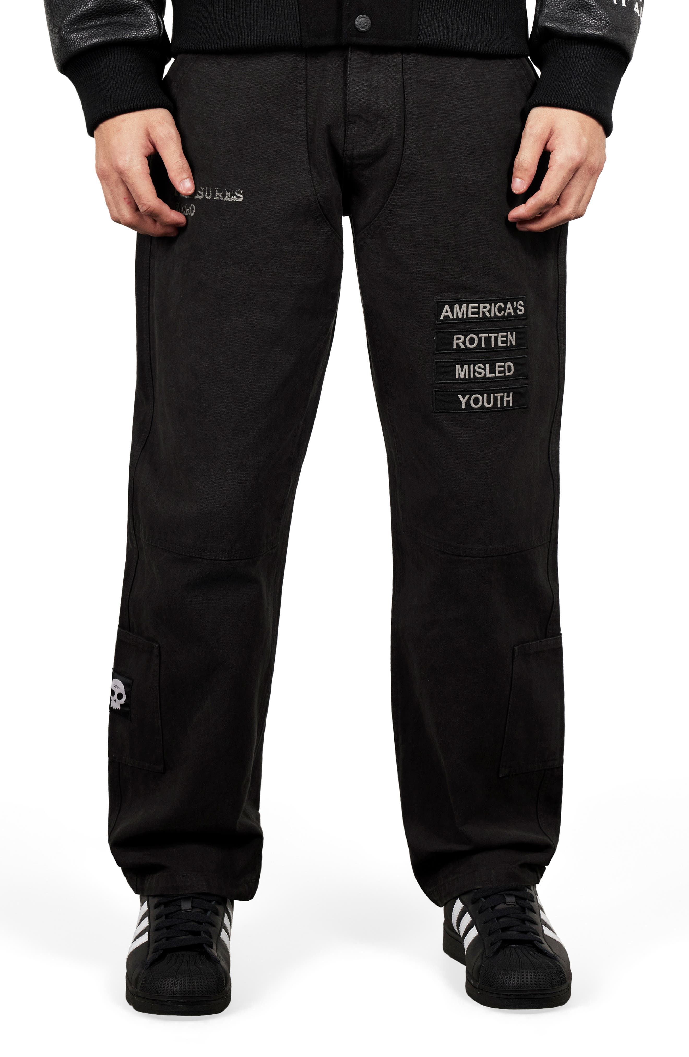 X Zero Skateboards Work Pants - image 1