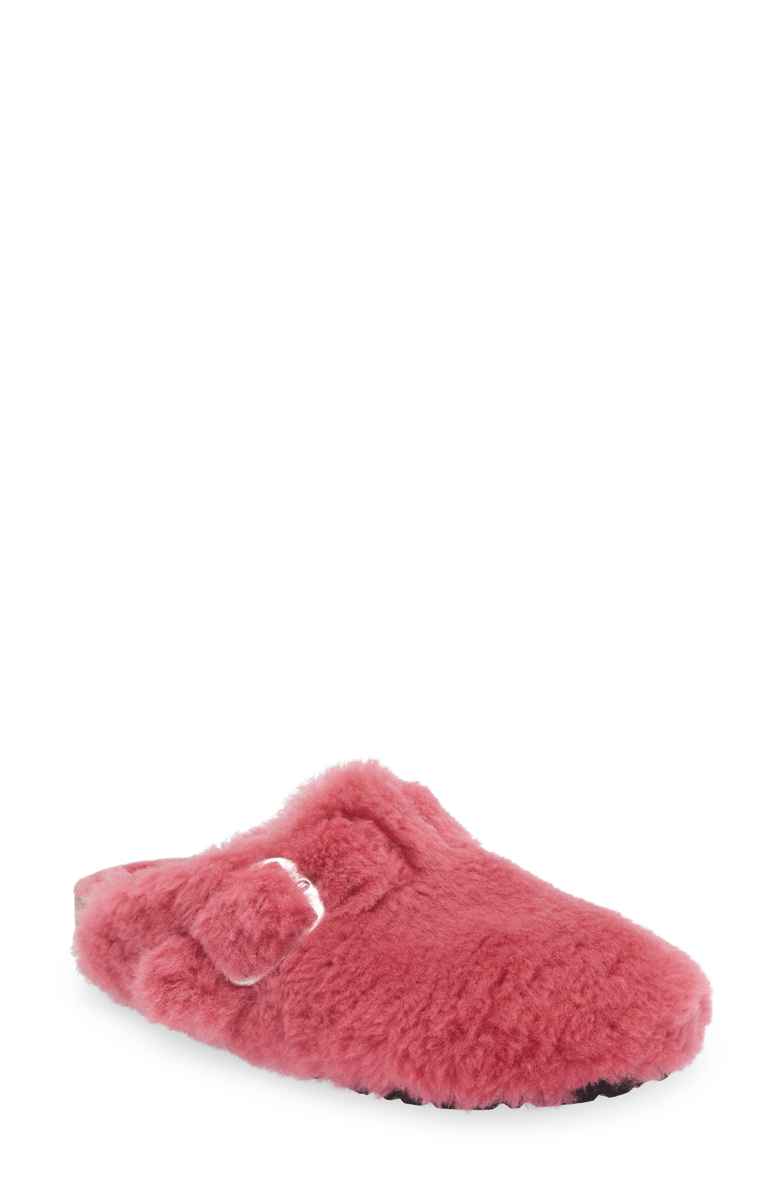 Boston Big Buckle Genuine Shearling Clog - Discontinued - image 1