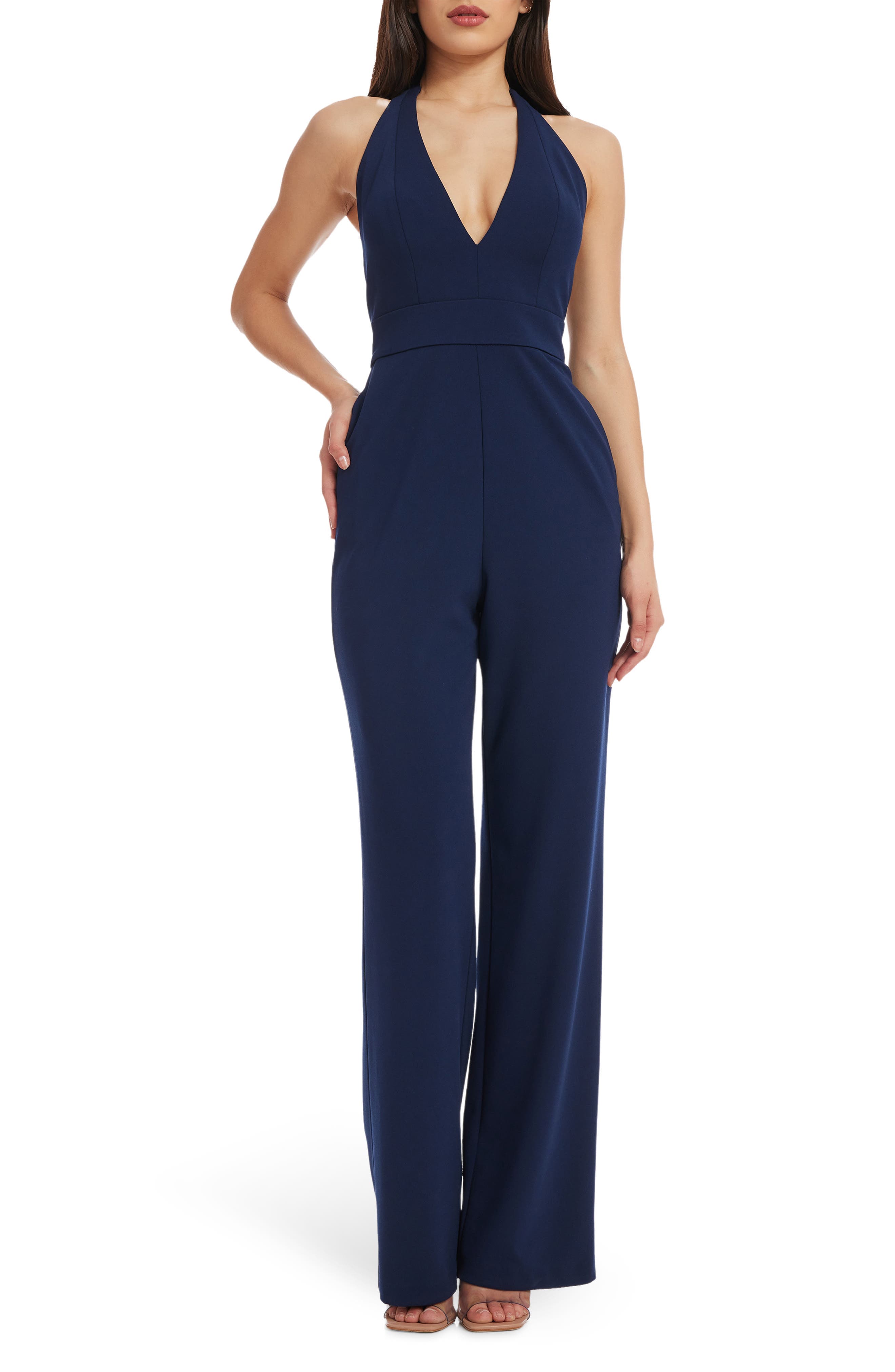 Miller Halter Jumpsuit - image 1