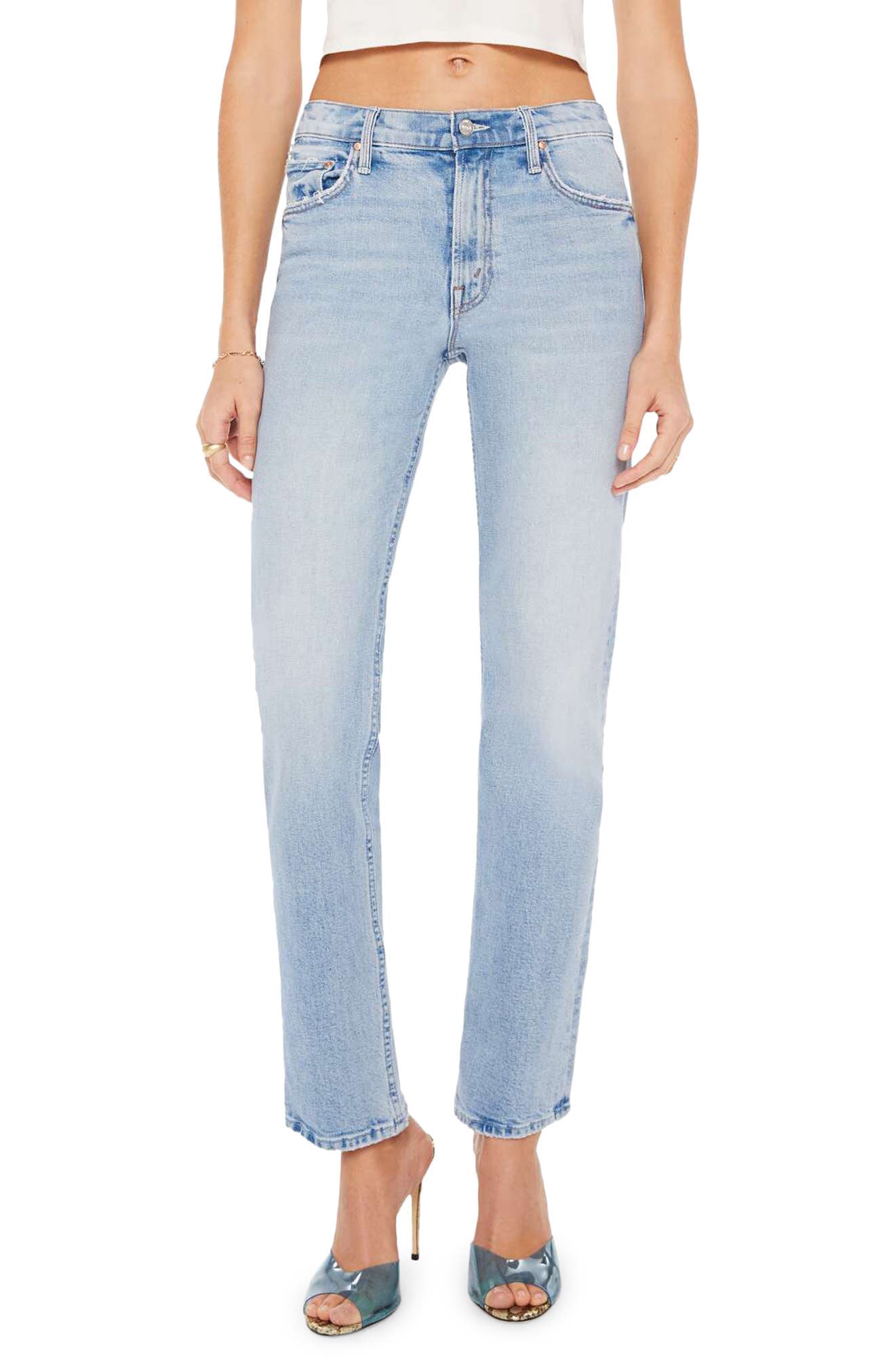 The Smarty Pants Skimp High Waist Straight Leg Jeans - image 1