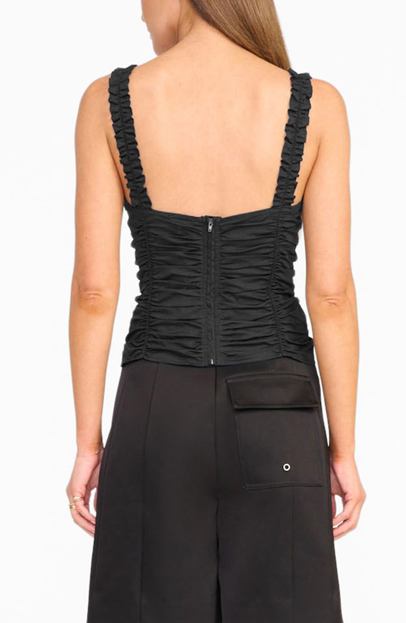 Nic Ruched Sleeveless Top - image 2