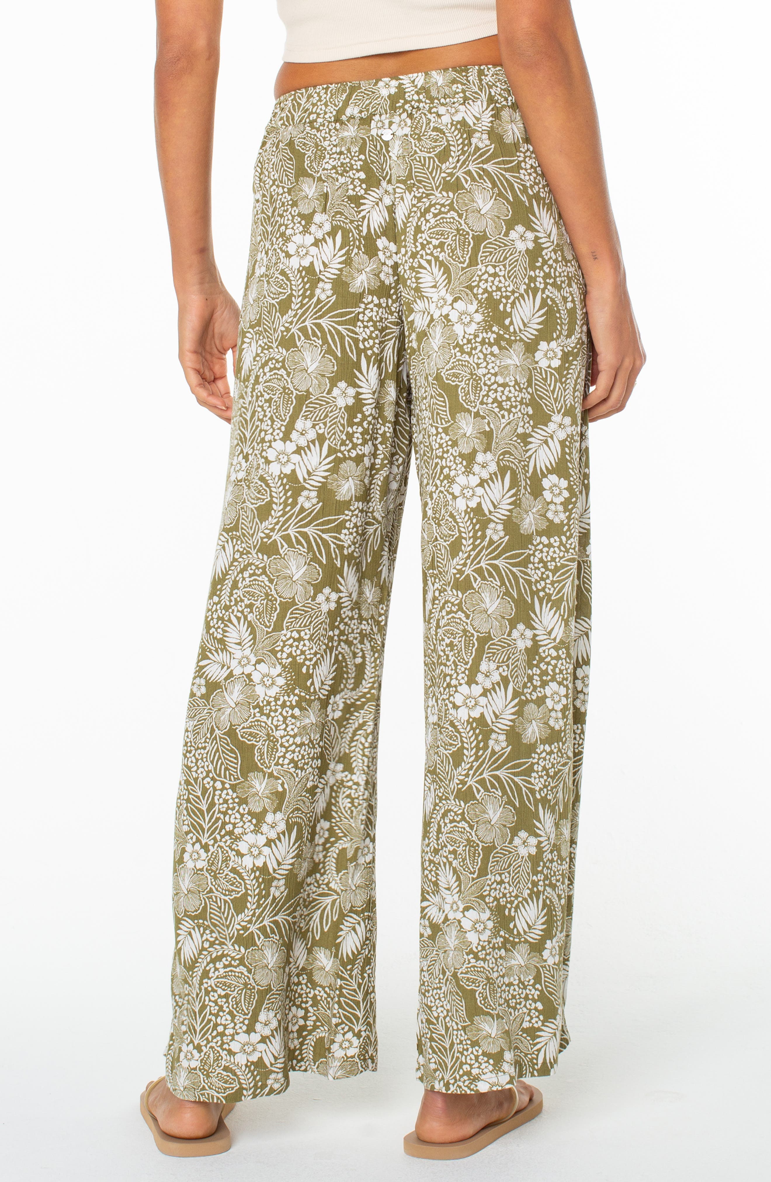 Midnight Ave Floral Wide Leg Pants - image 2