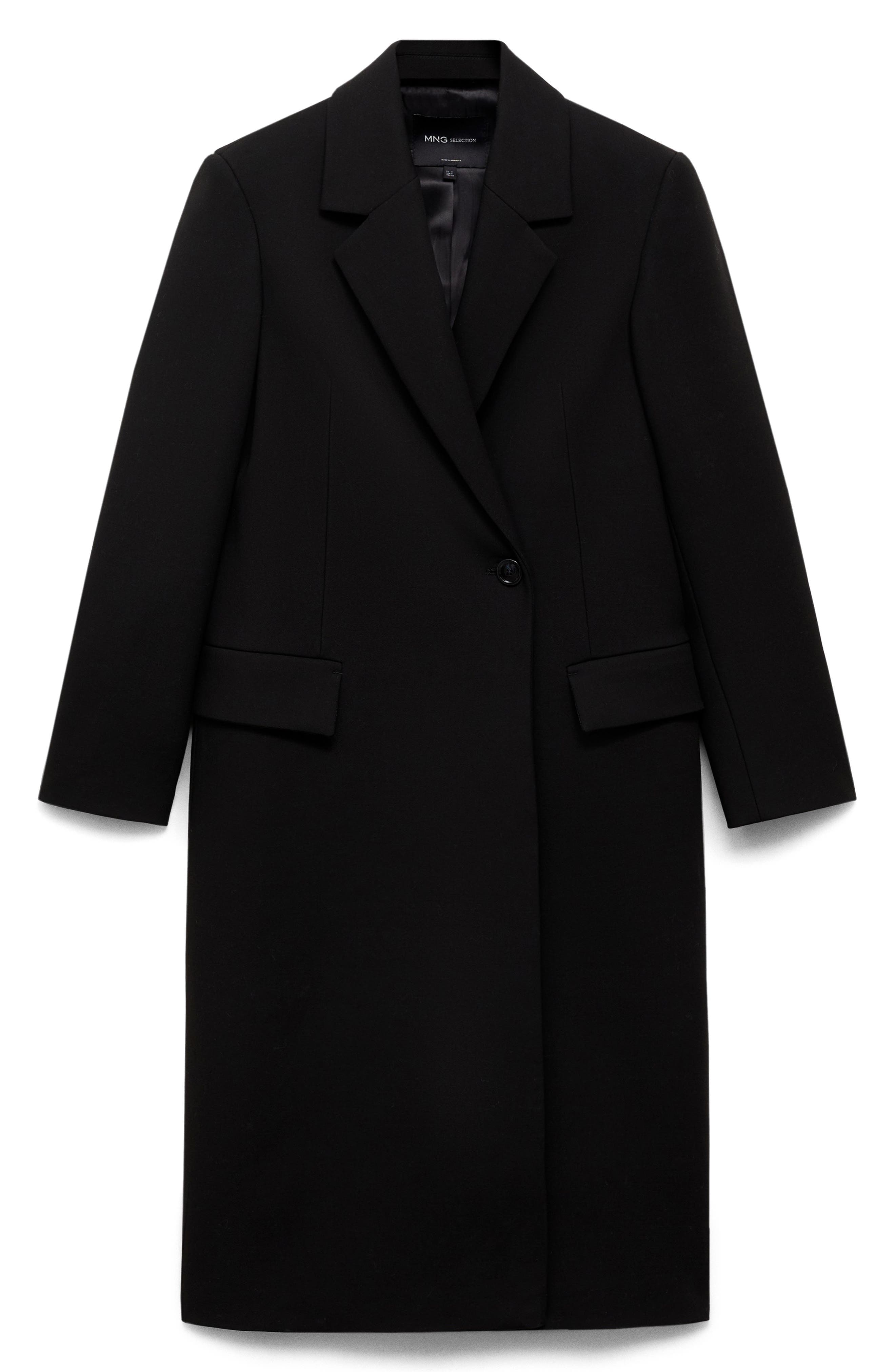 Structured Longline Coat - image 1