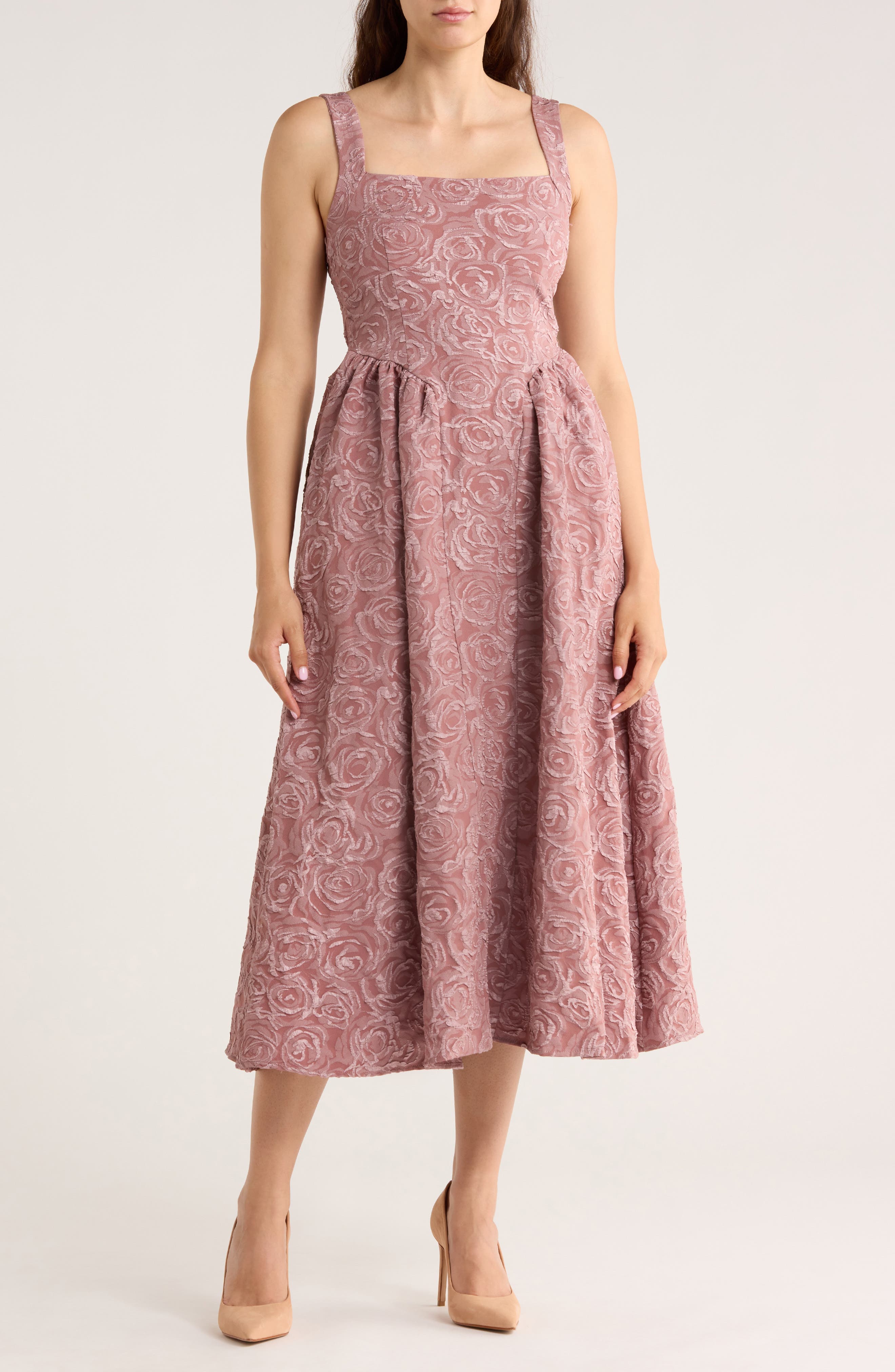 Floral Midi Dress - image 3