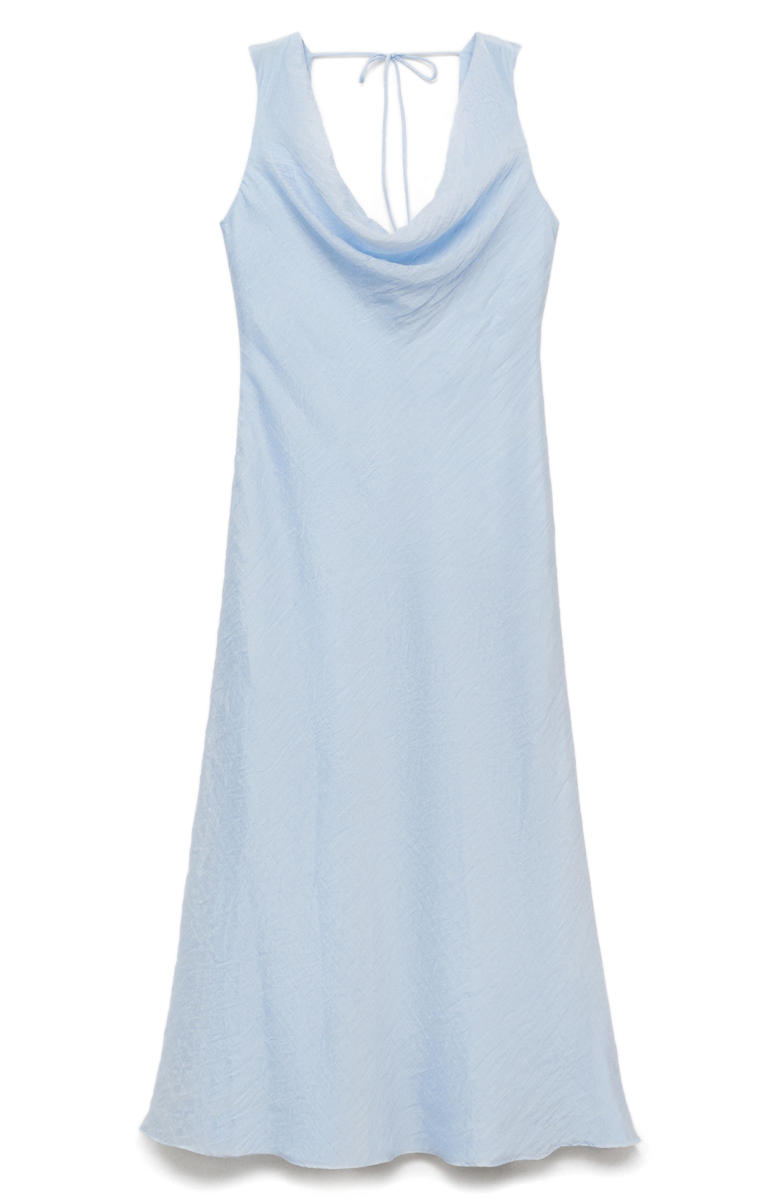 Cowl Neck Sleeveless Dress - image 1