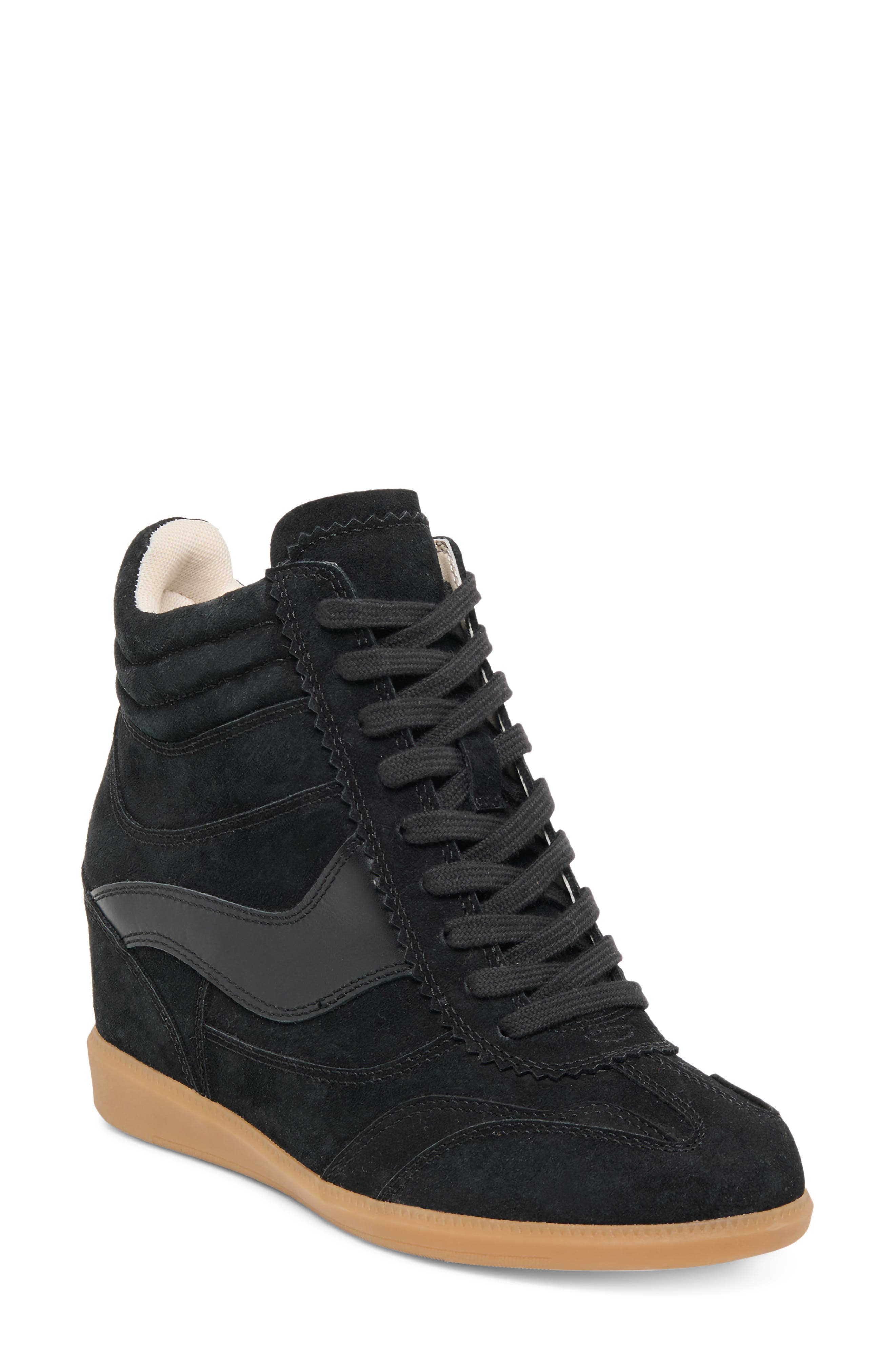 Issac High Top Wedge Sneaker - image 1