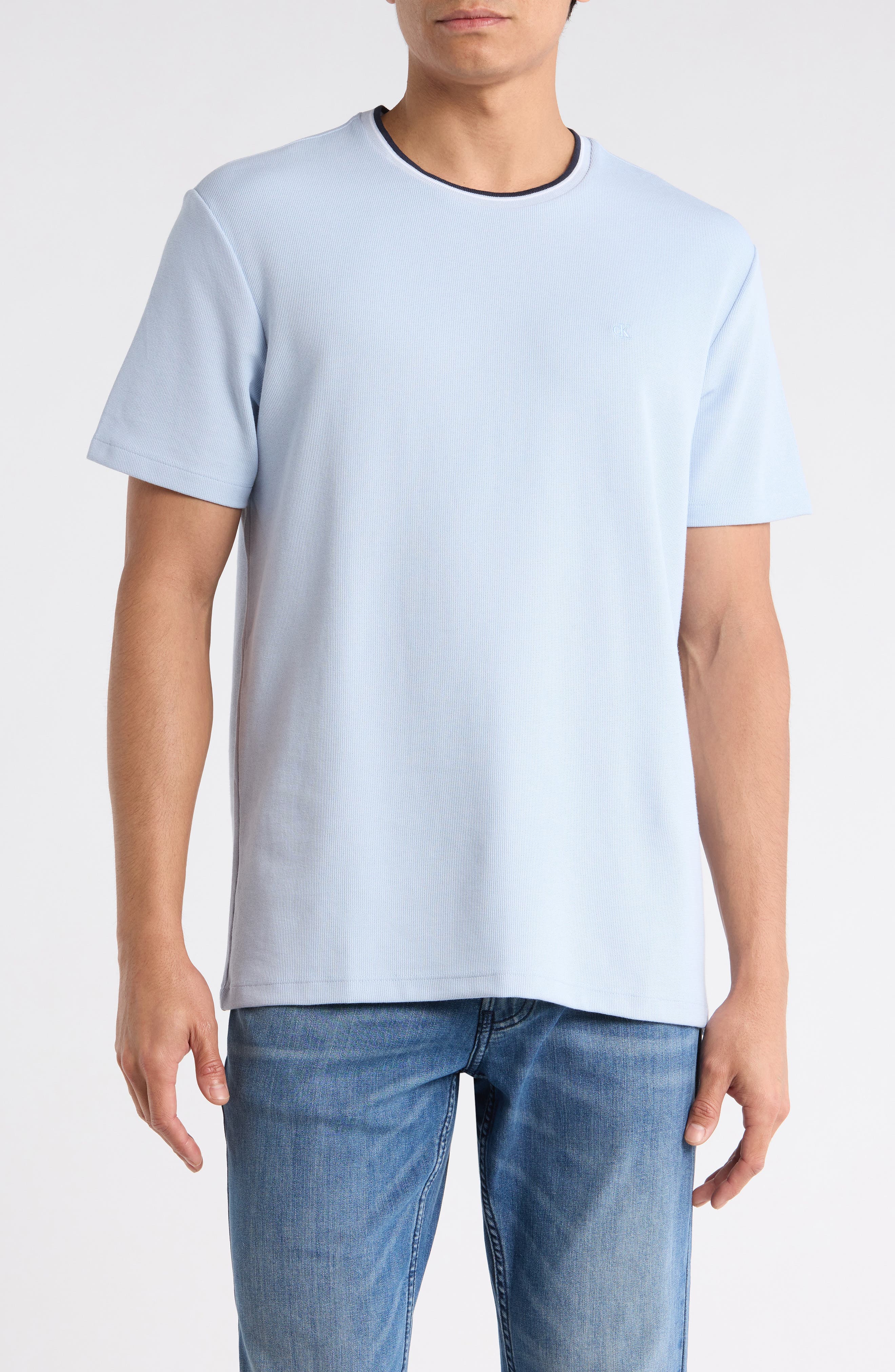 Tipped Microwaffle T-Shirt - image 3