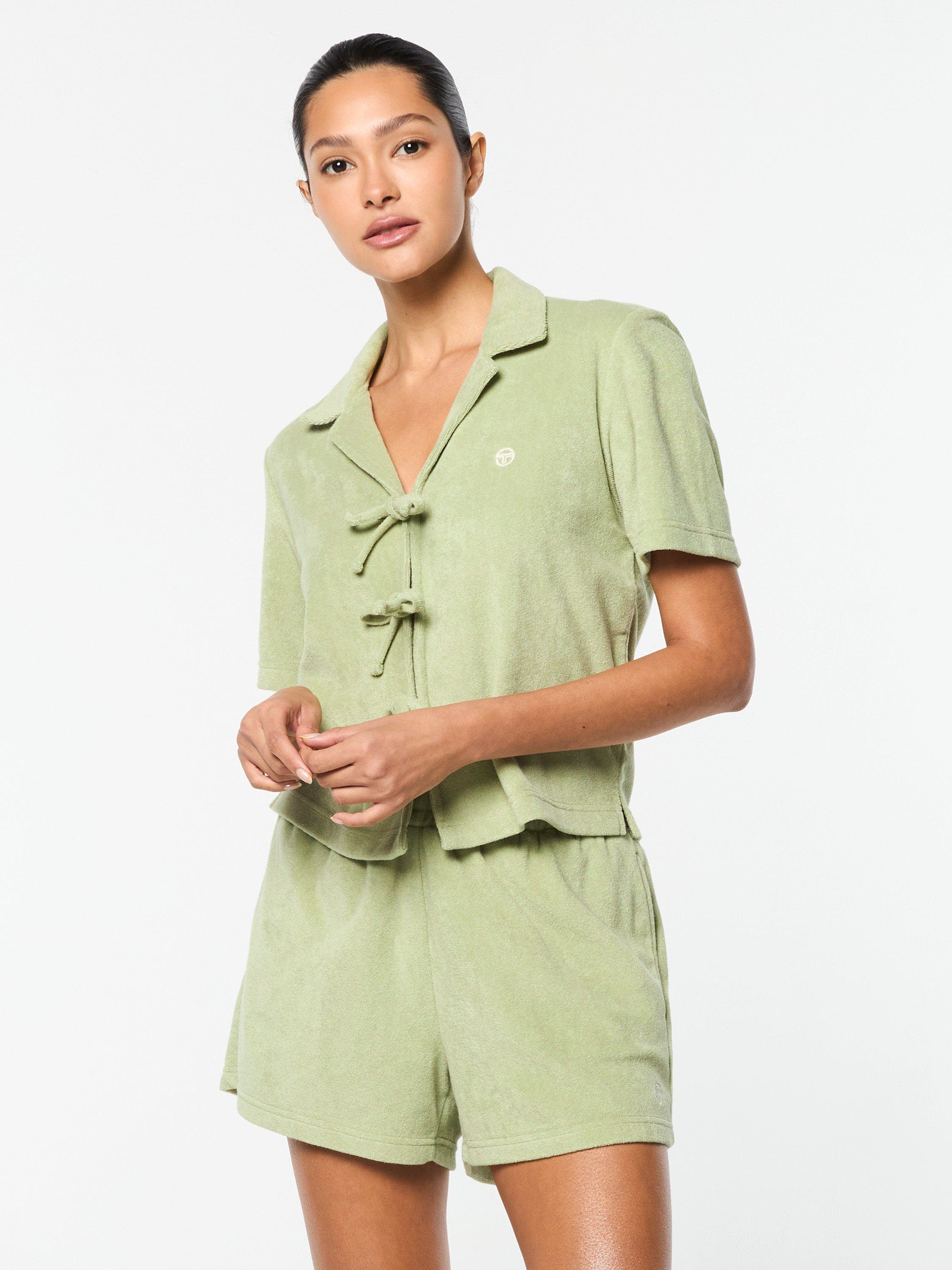 Edda Cropped Shirt - image 1