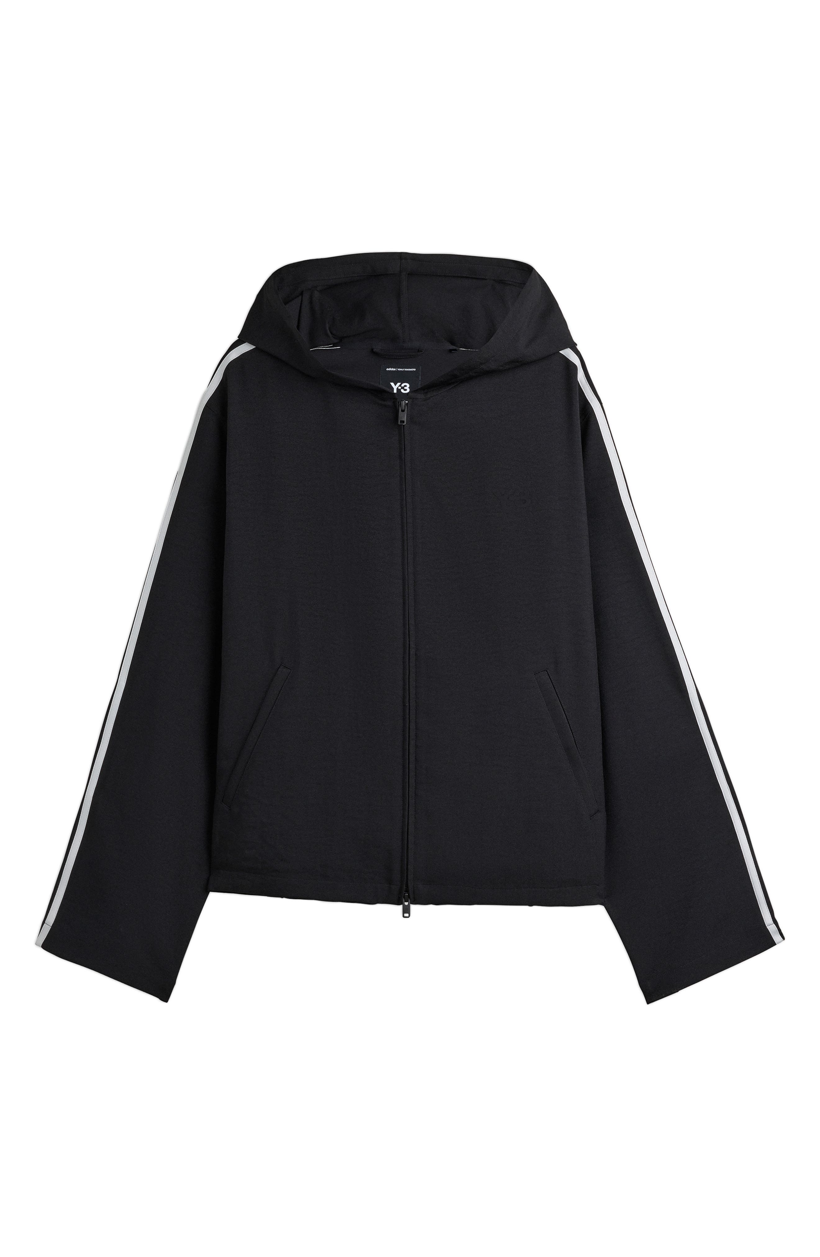 Y-3 3-Stripes Hooded Track Jacket - image 1