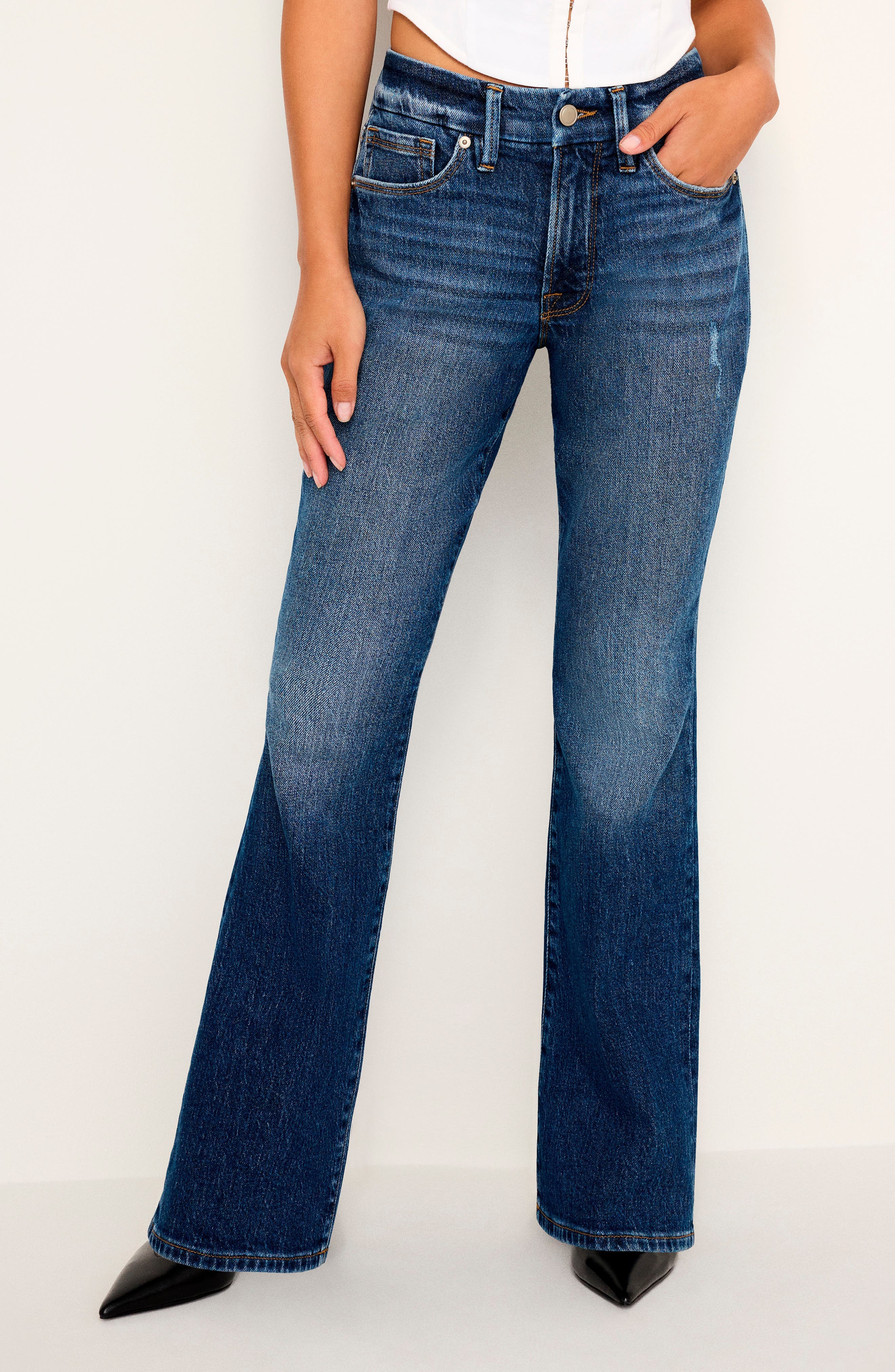 Good Petite Bootcut Jeans - image 1
