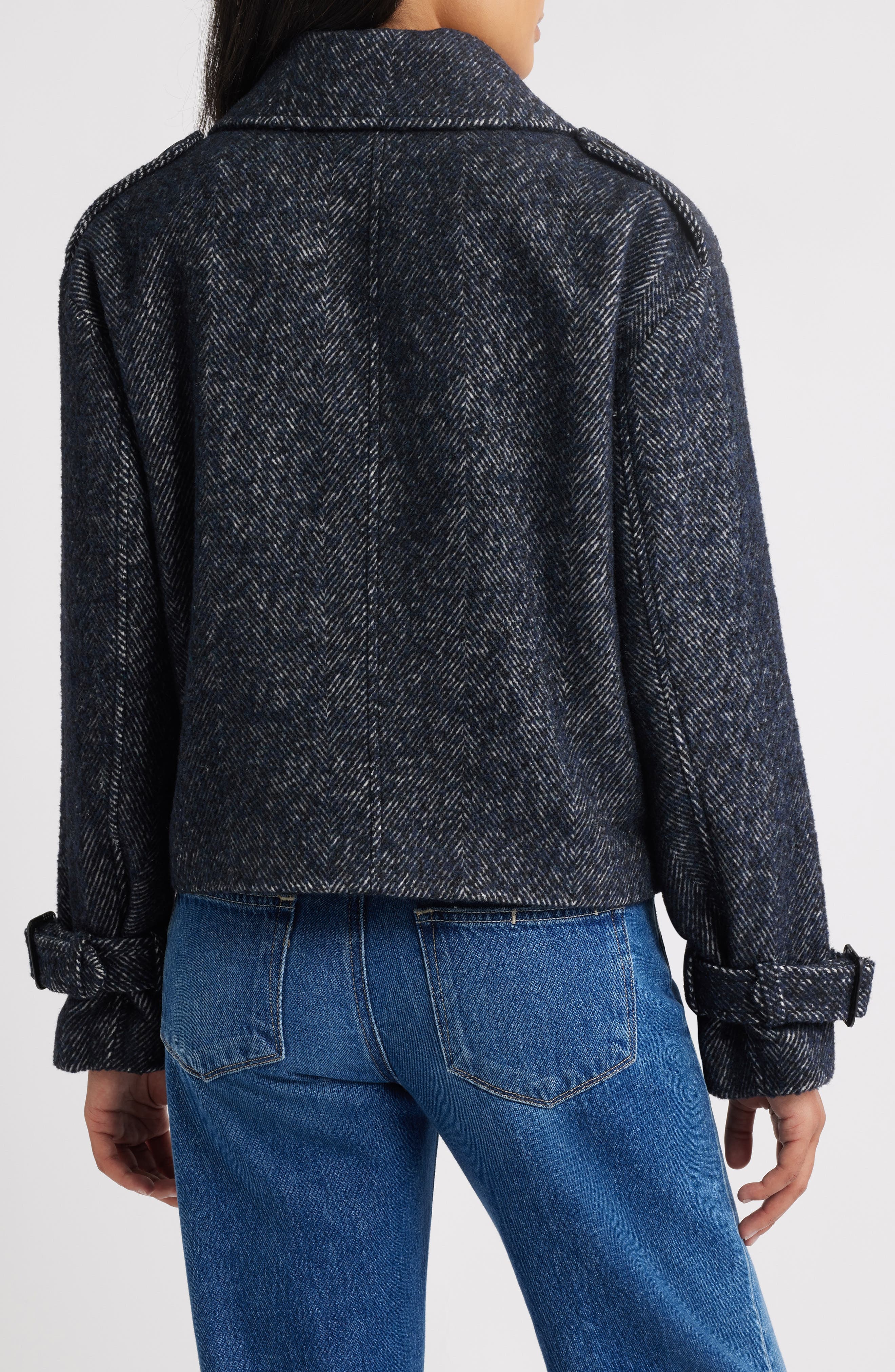 Short Trench Peacoat - image 2