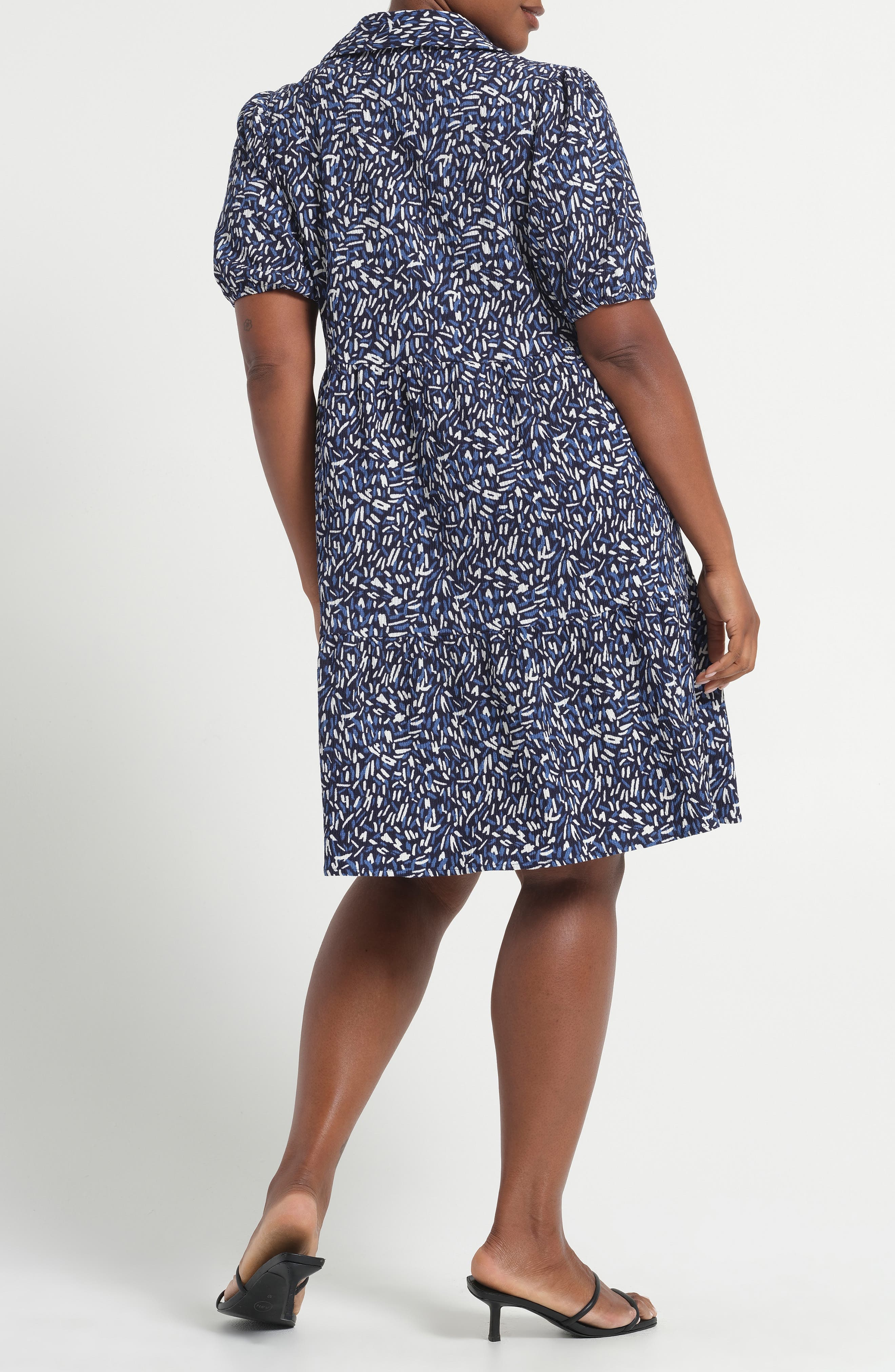 Abstract Print Jersey Dress - image 4