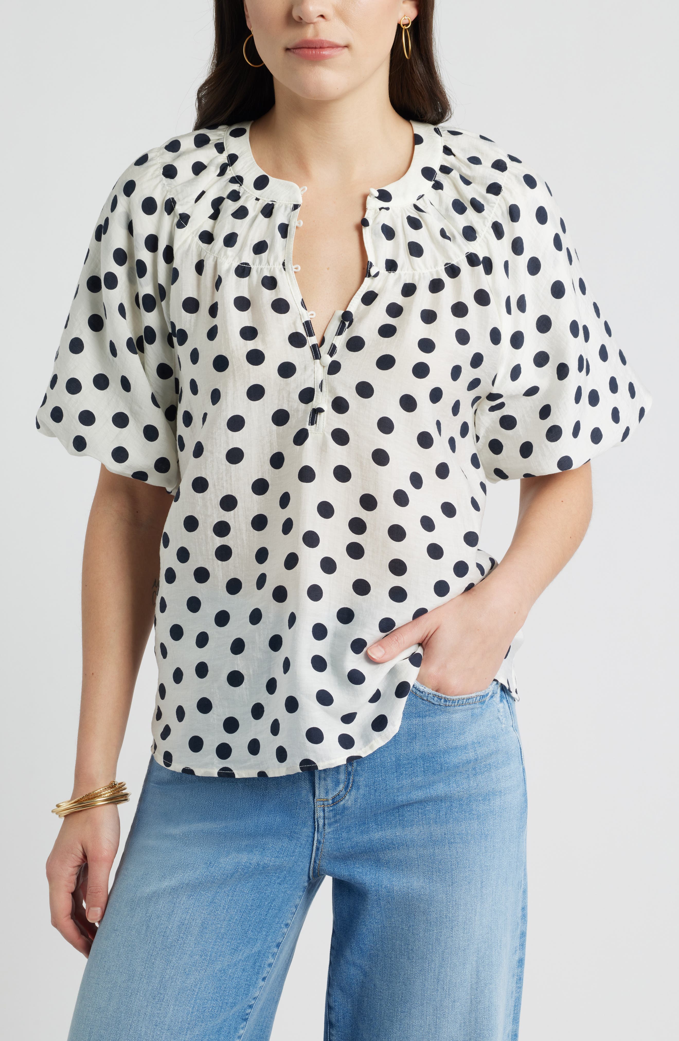 Puff Sleeve Top - image 3