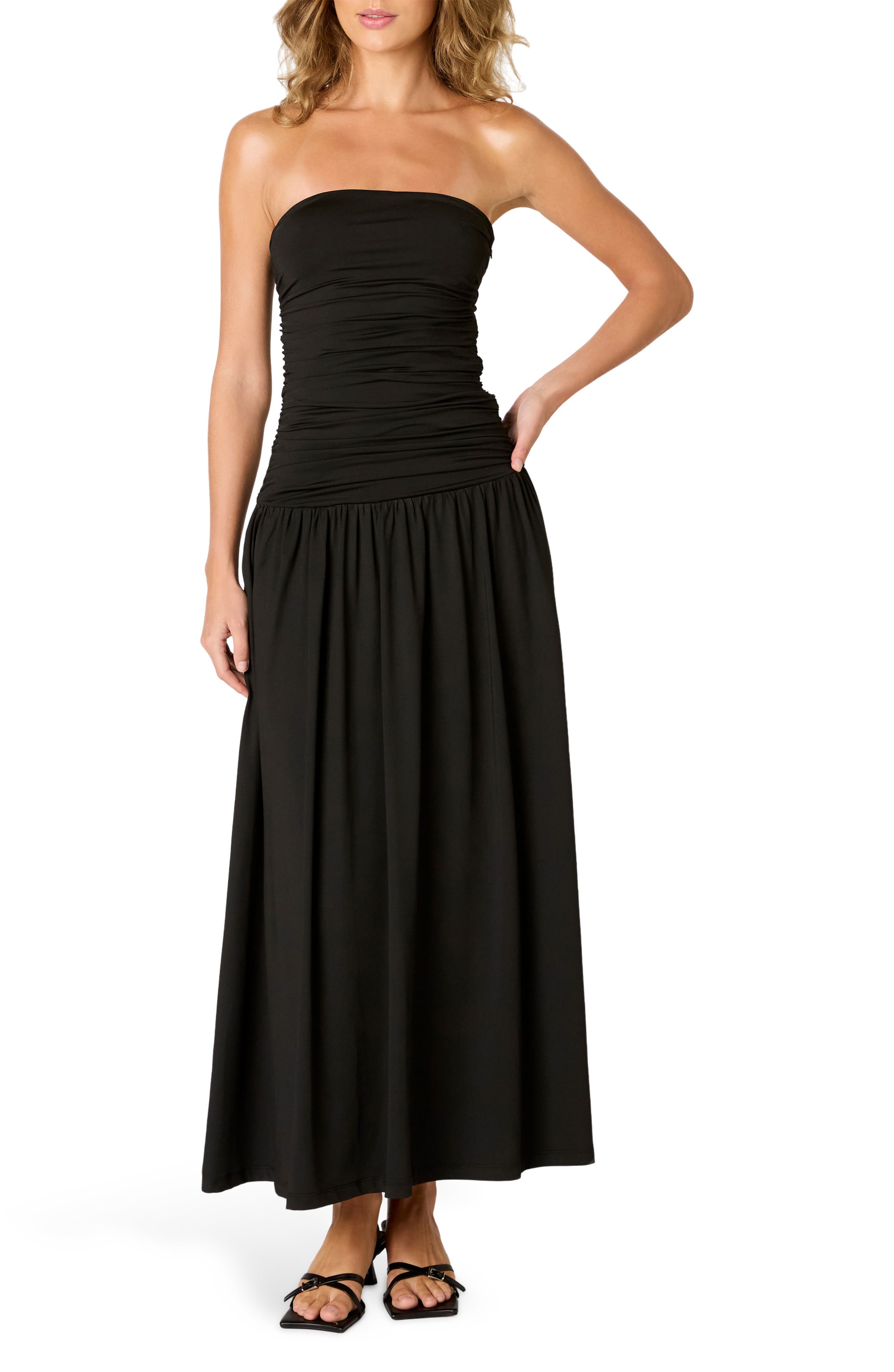 Santal Strapless Dress - image 1