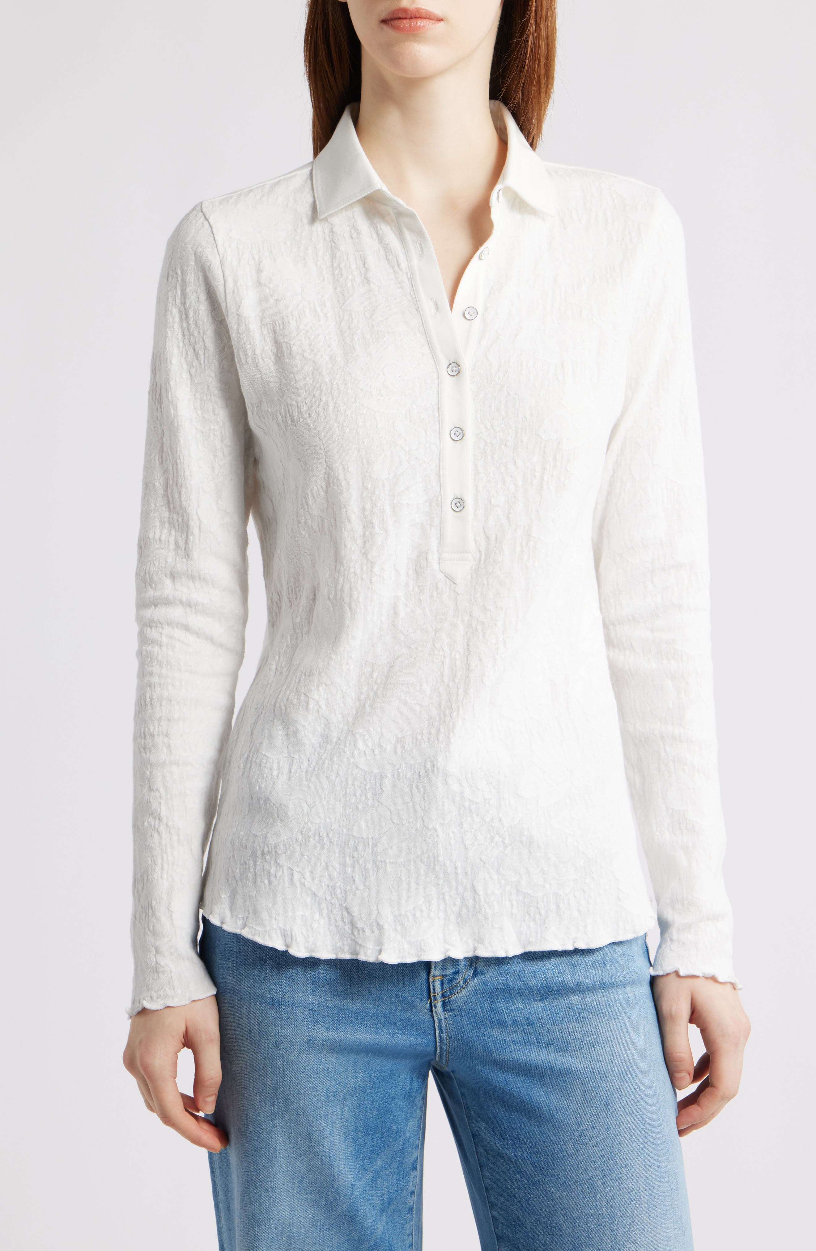 Long Sleeve Cotton Shirt - image 1