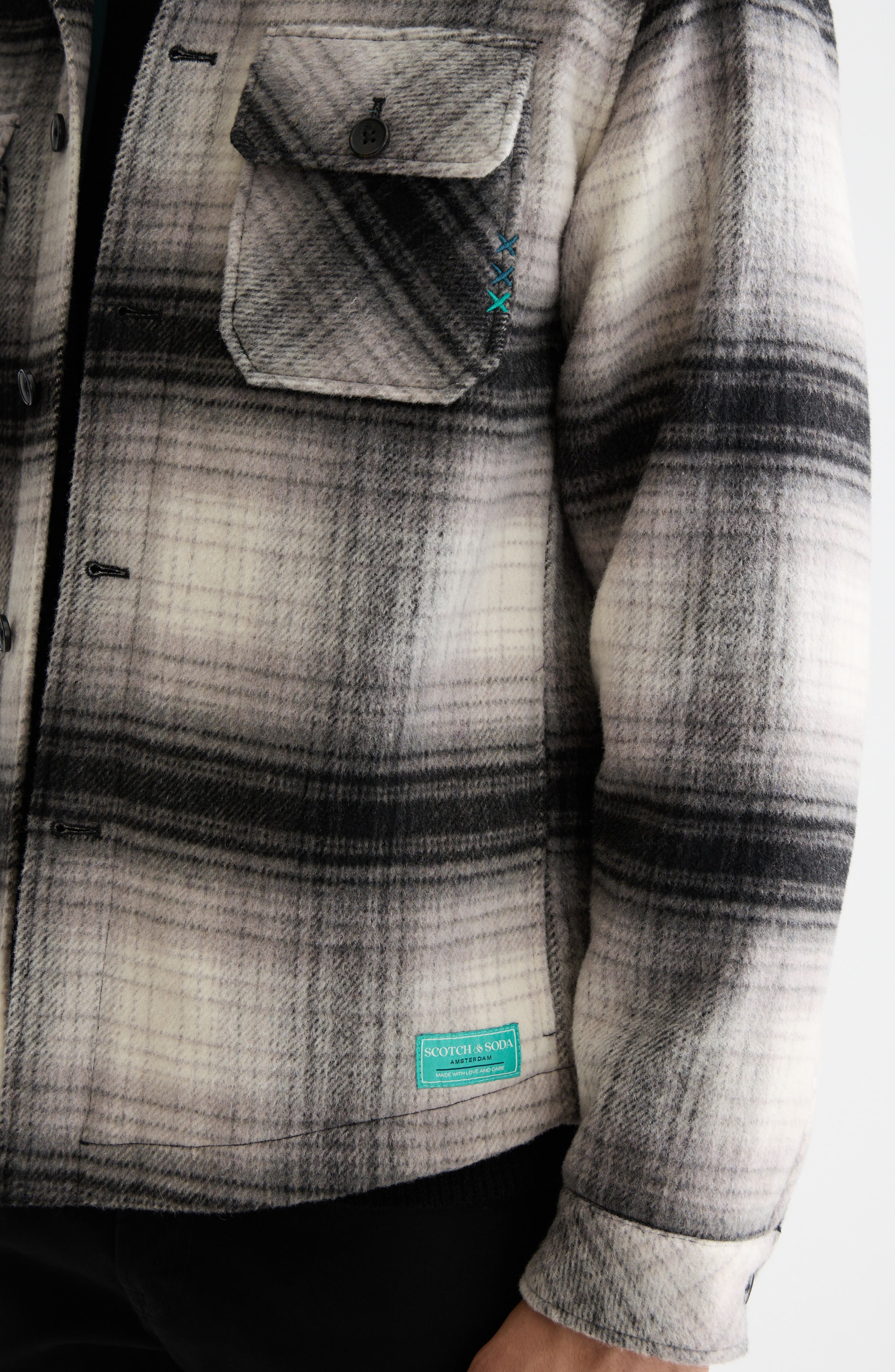Check Overshirt - image 2