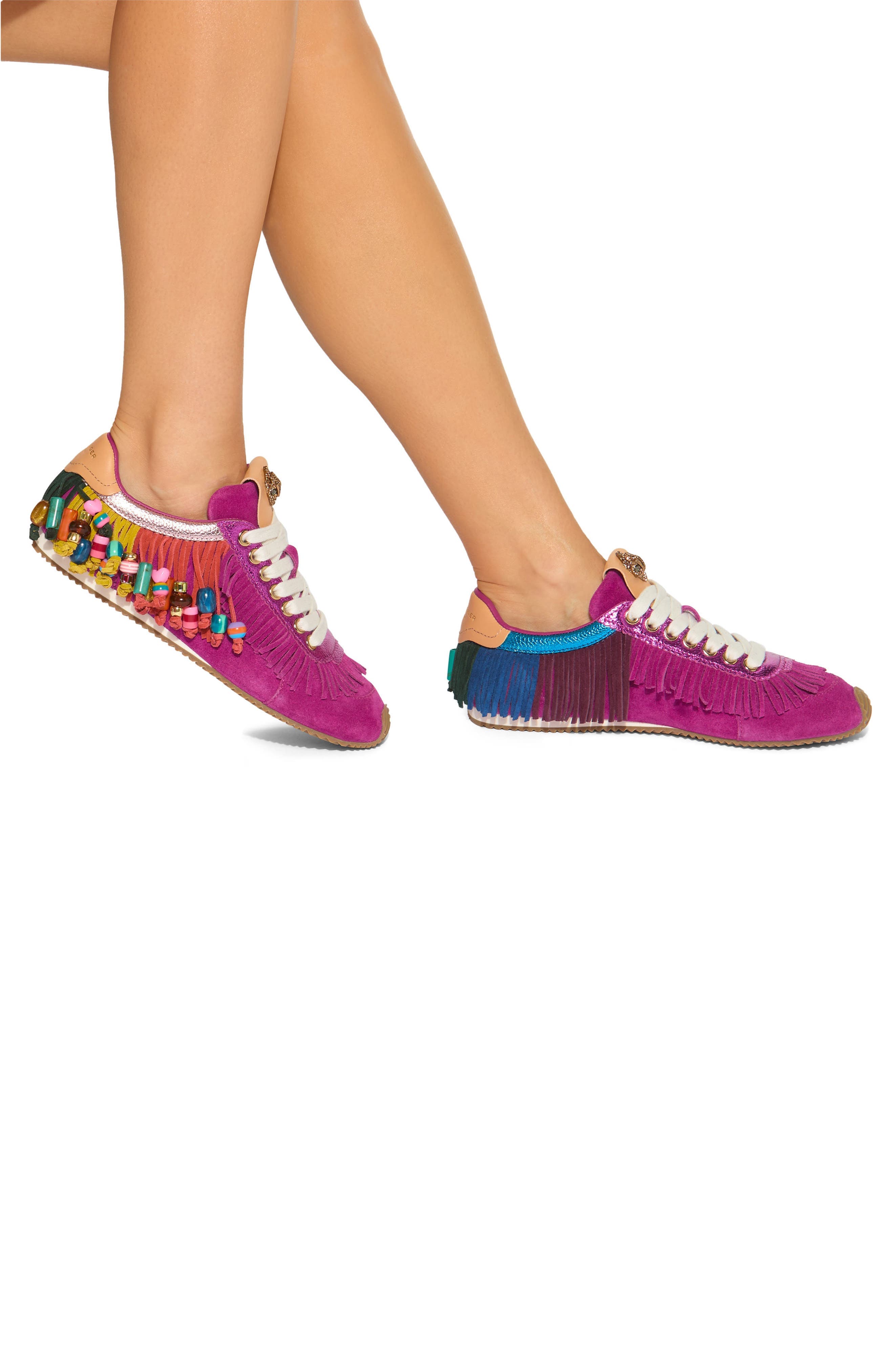 Islington Beaded Fringe Sneaker - image 2