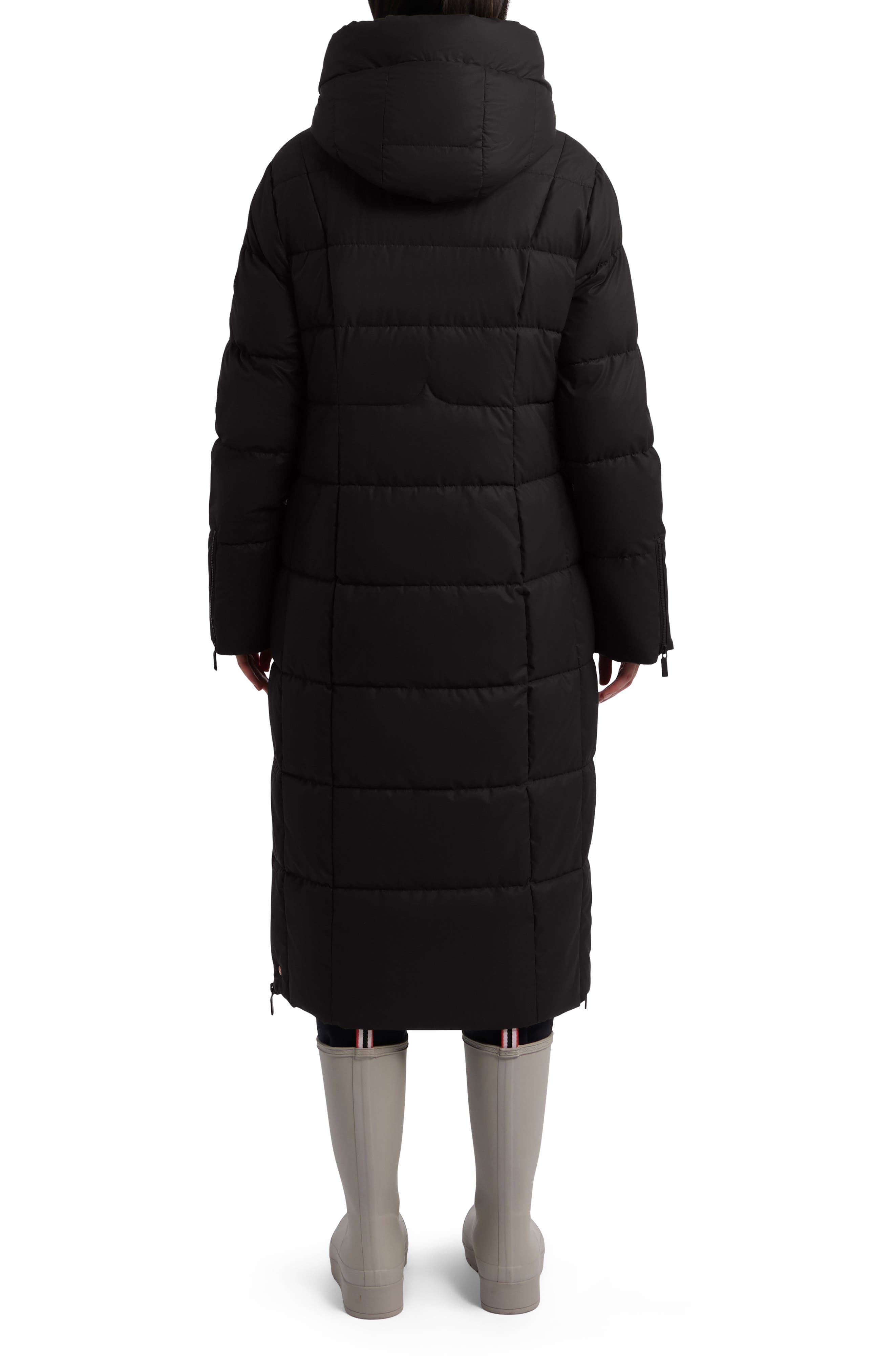 Ireland Water Repellent Faux Shearling Lined Puffer Jacket - image 2
