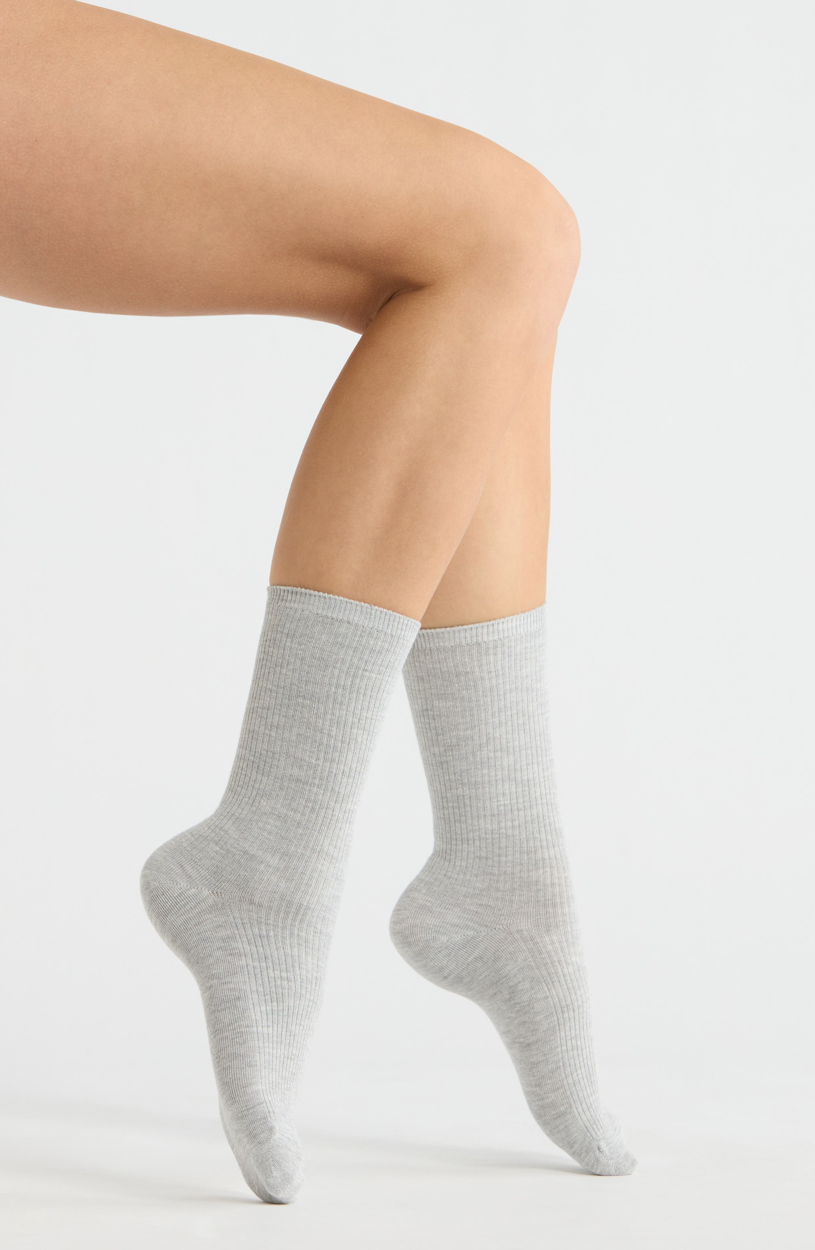 Everyday Rib Crew Socks - image 3