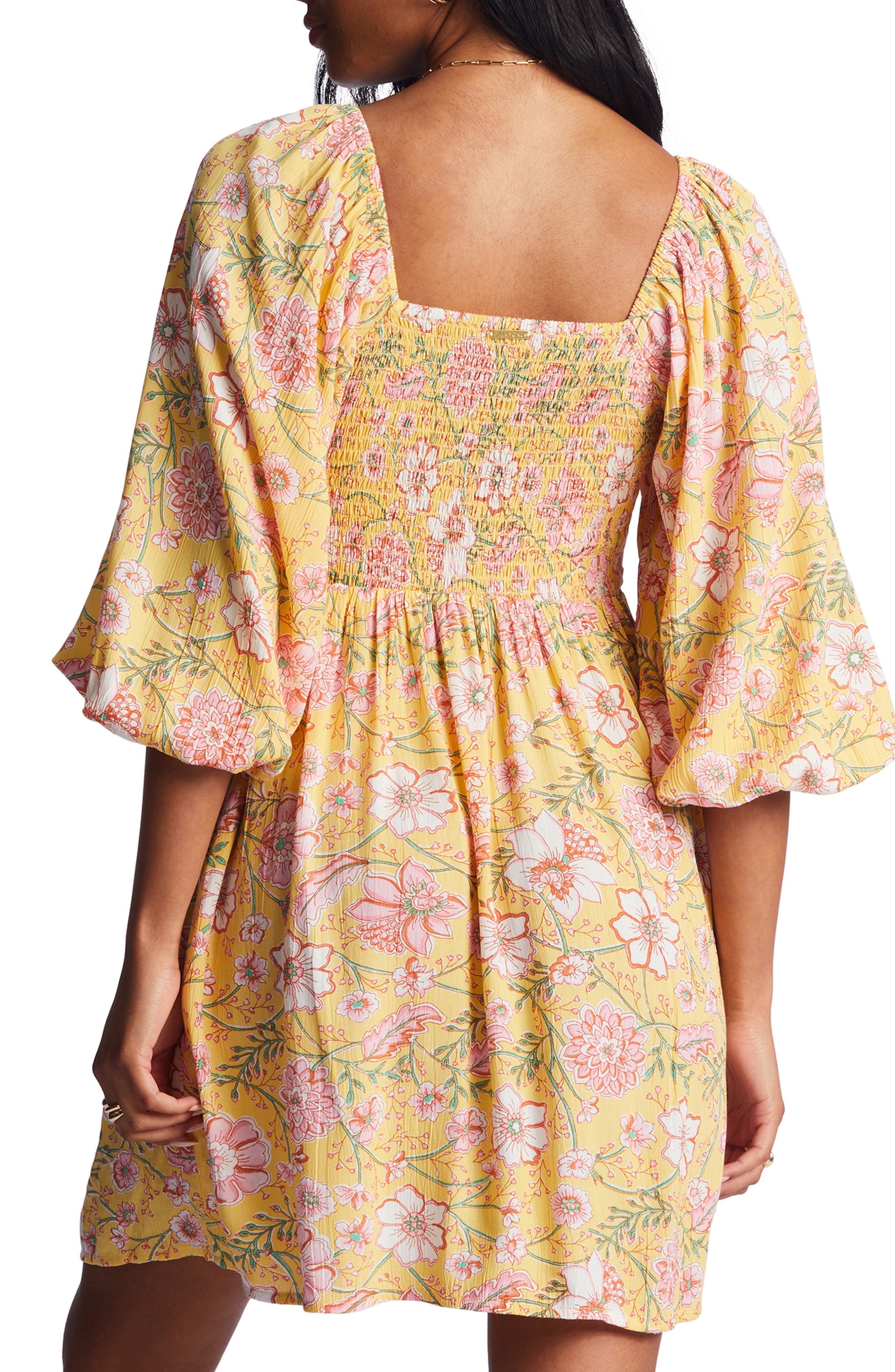 Paradise Days Smocked Minidress - image 2