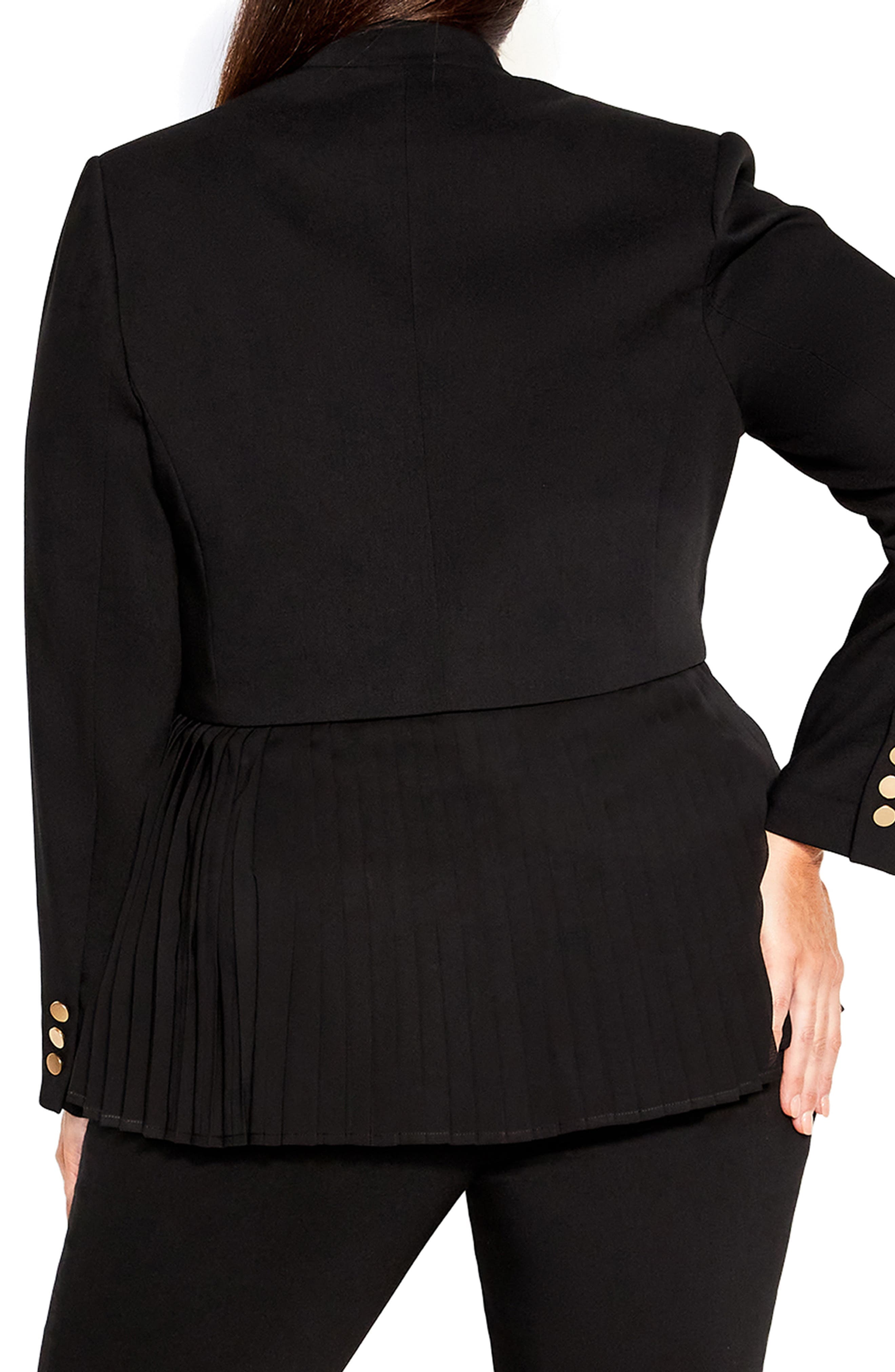 Holly Removable Pleated Hem Jacket - image 2