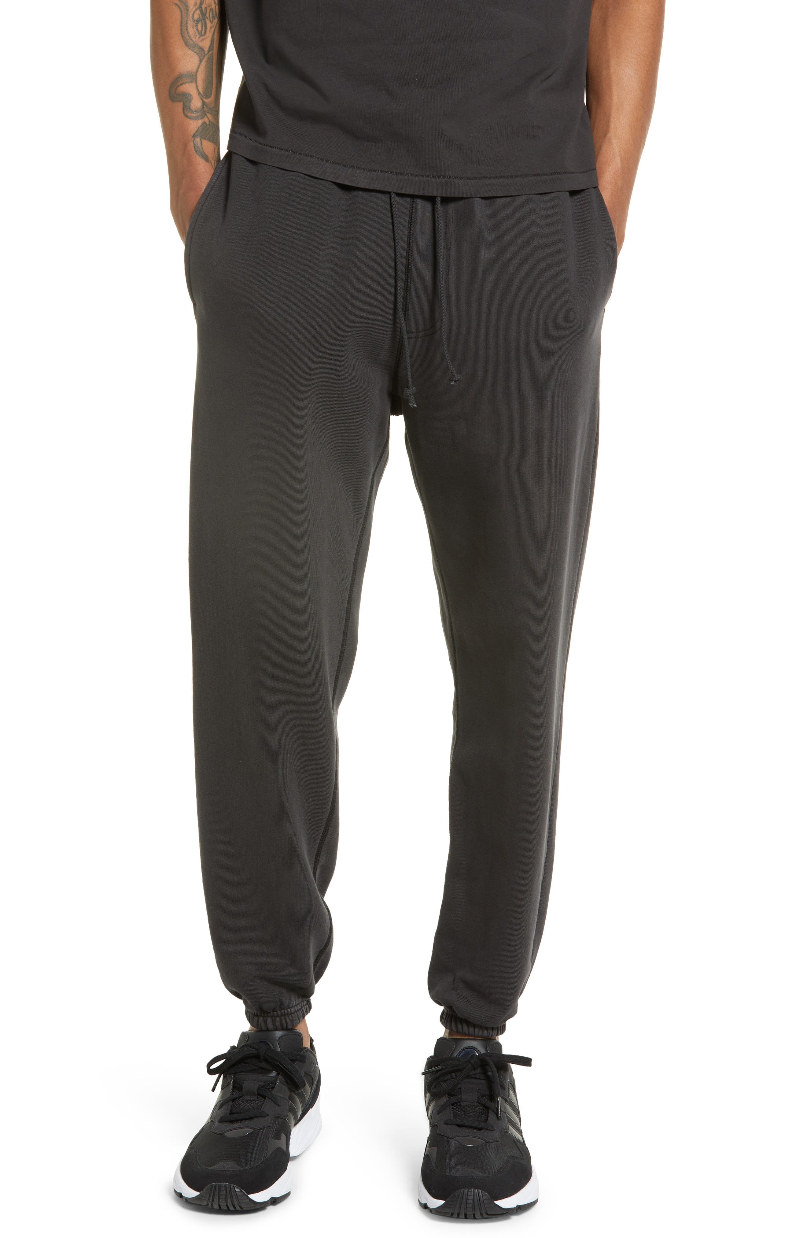 Core Organic Cotton Brushed Terry Sweatpants - image 1