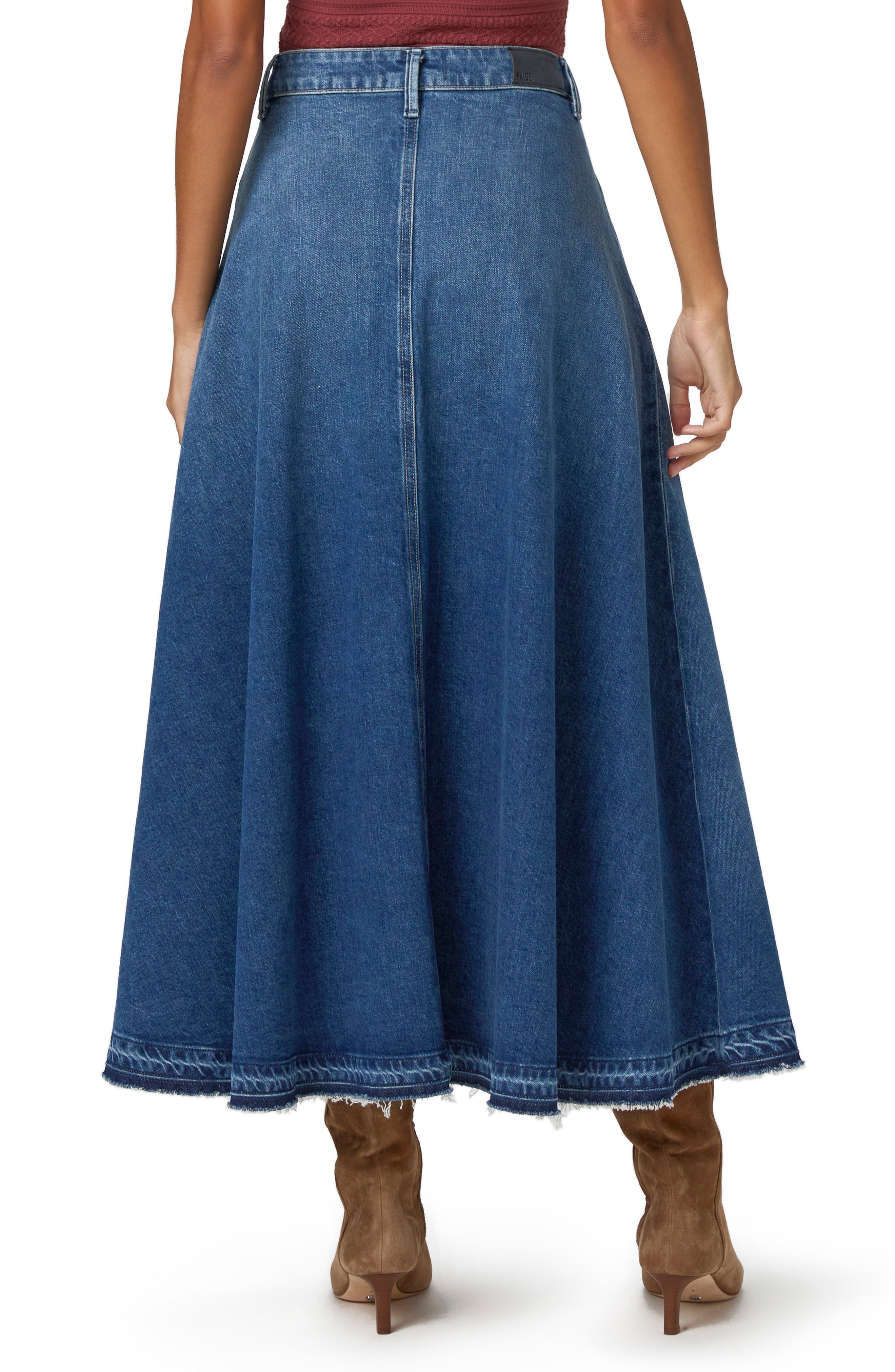 Maren Front Button Maxi Skirt - image 2