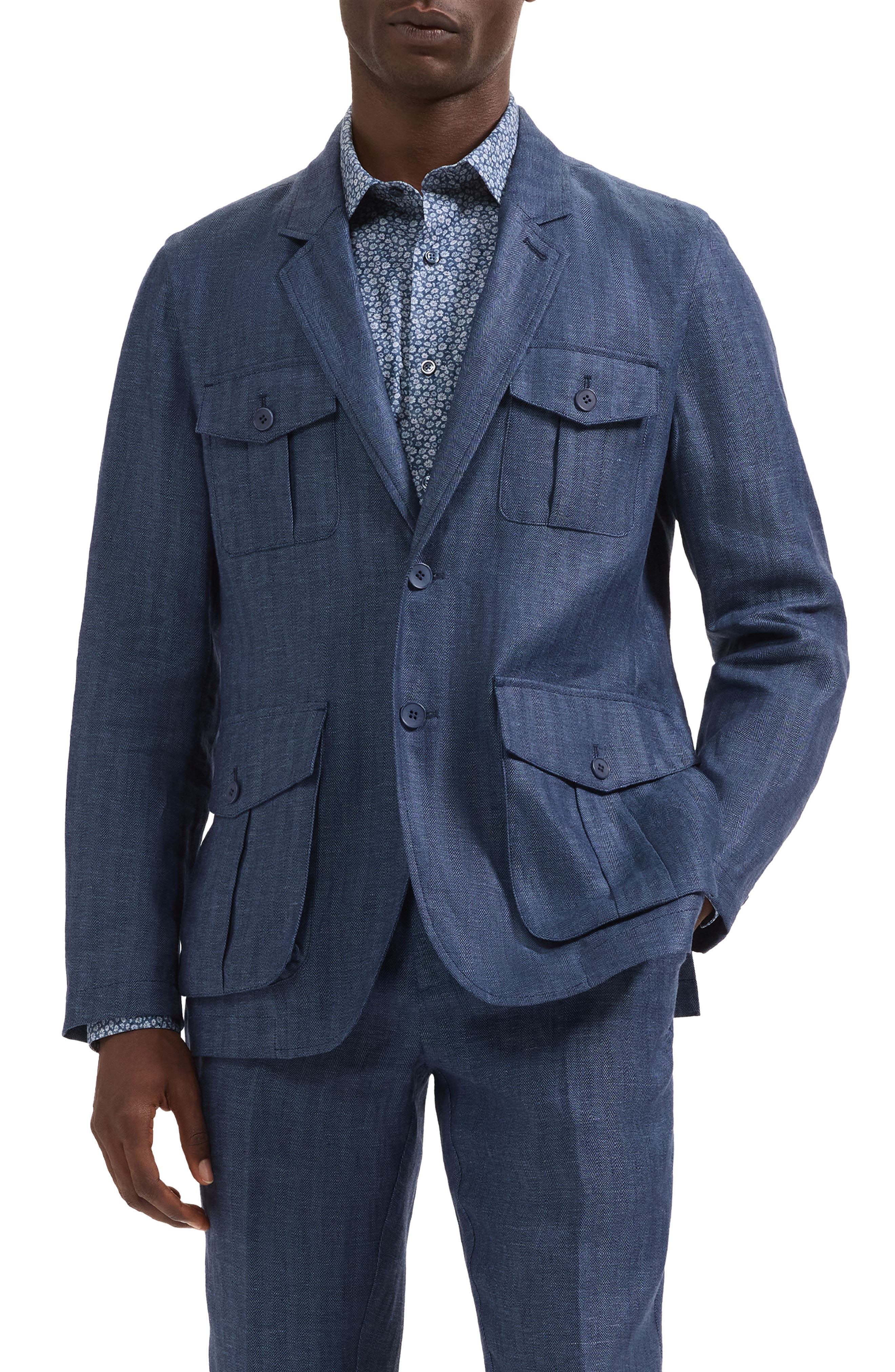 Linen Safari Jacket - image 3