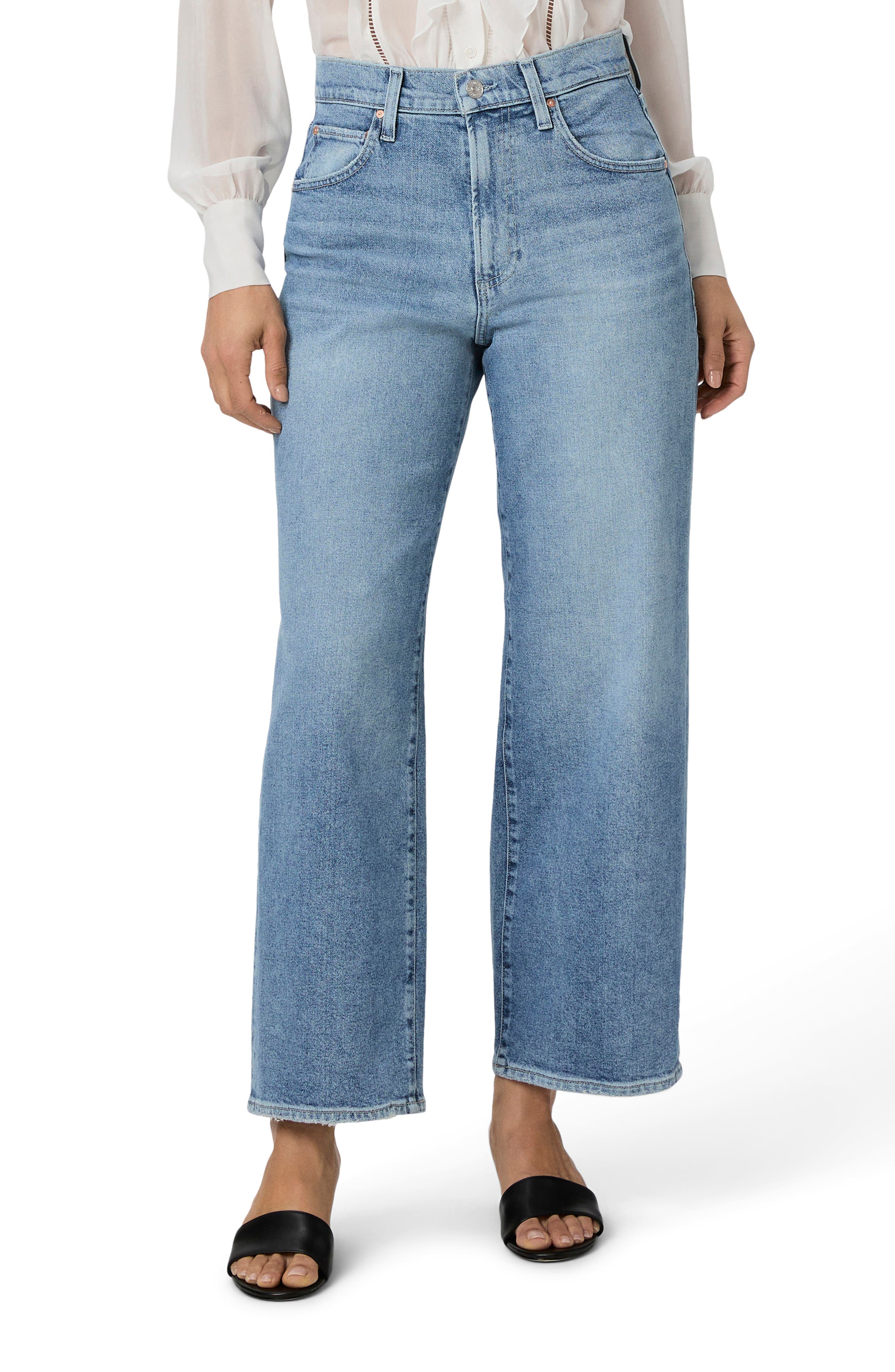 Cameron High Waist Ankle Wide Leg Jeans - image 1