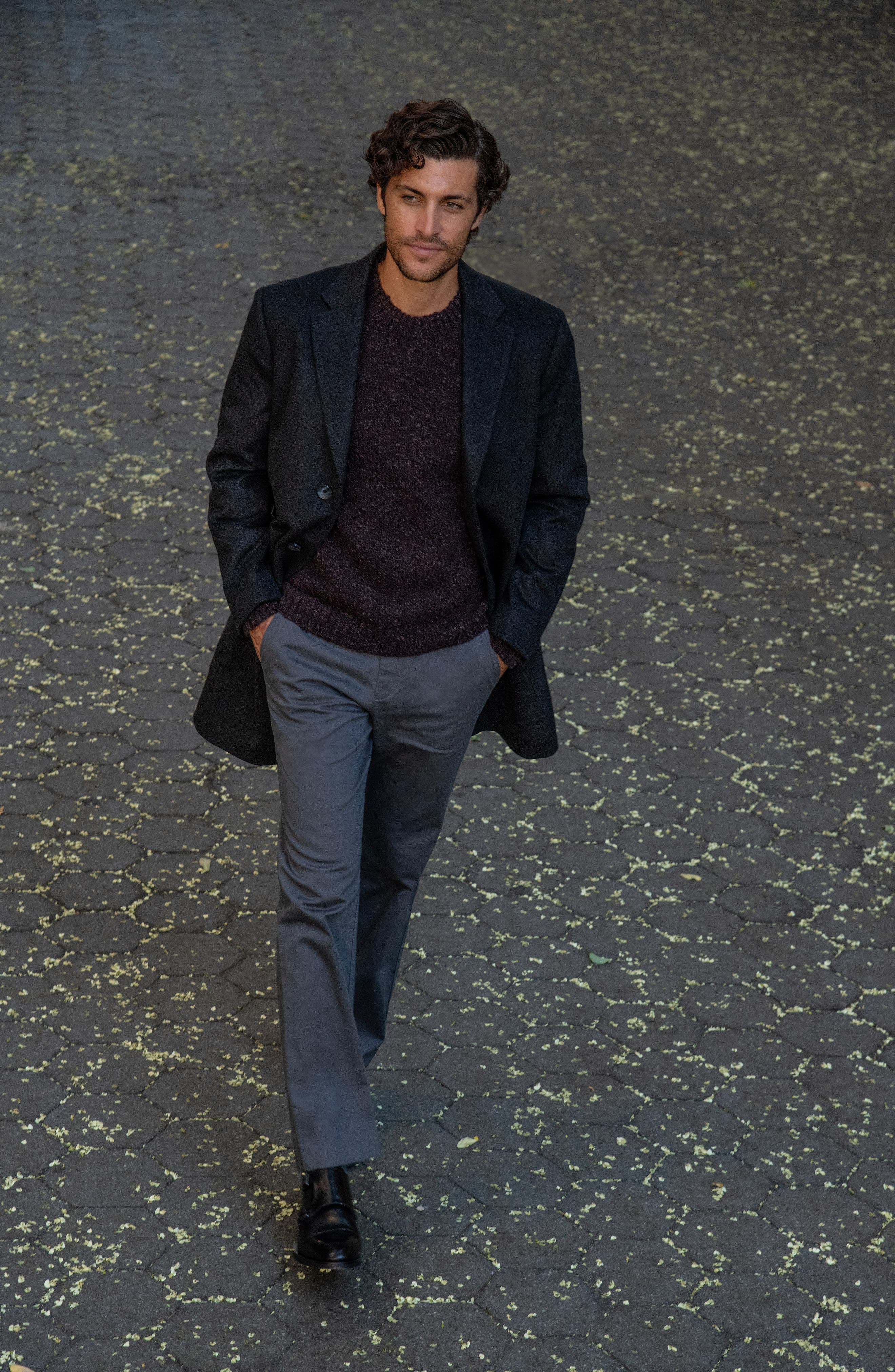 Italian Merino Wool Blend Crewneck Sweater - image 2