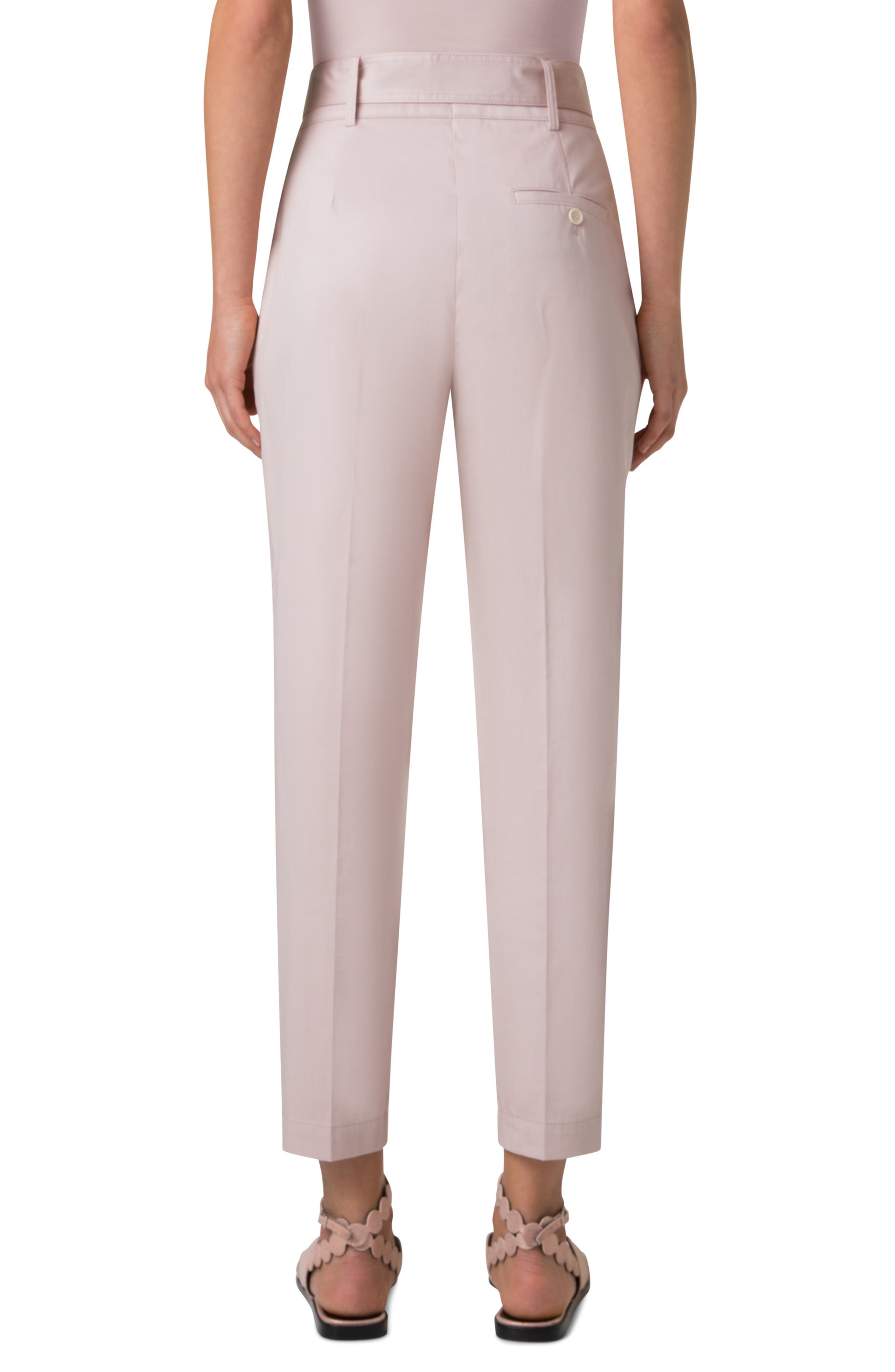 Fred Belted Stretch Cotton Pants - image 2