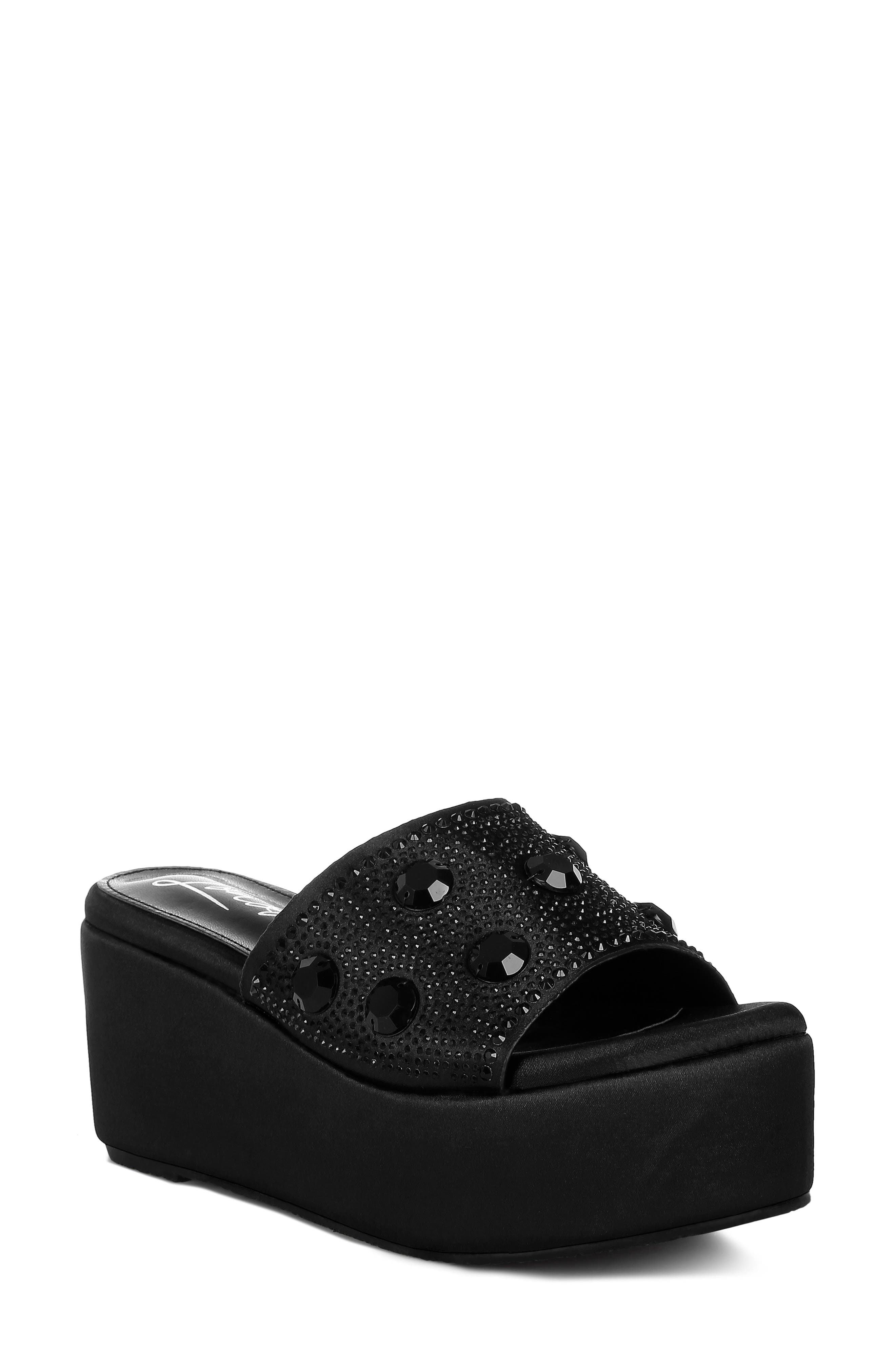 Meta Charts Wedge Sandal - image 1