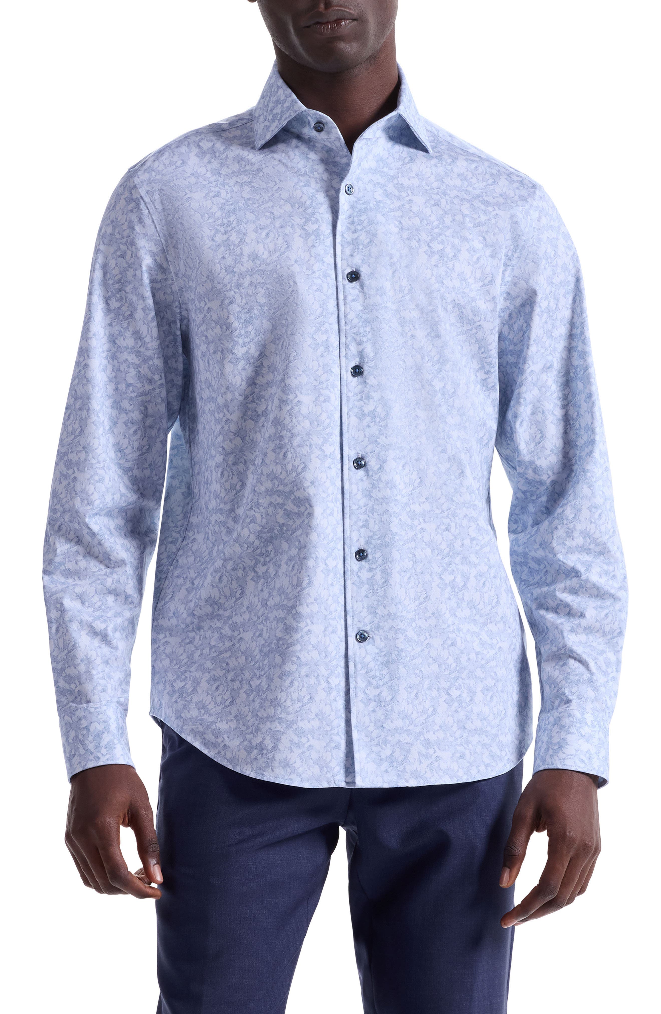 Devon OoohCotton Floral Button-Up Shirt - image 1