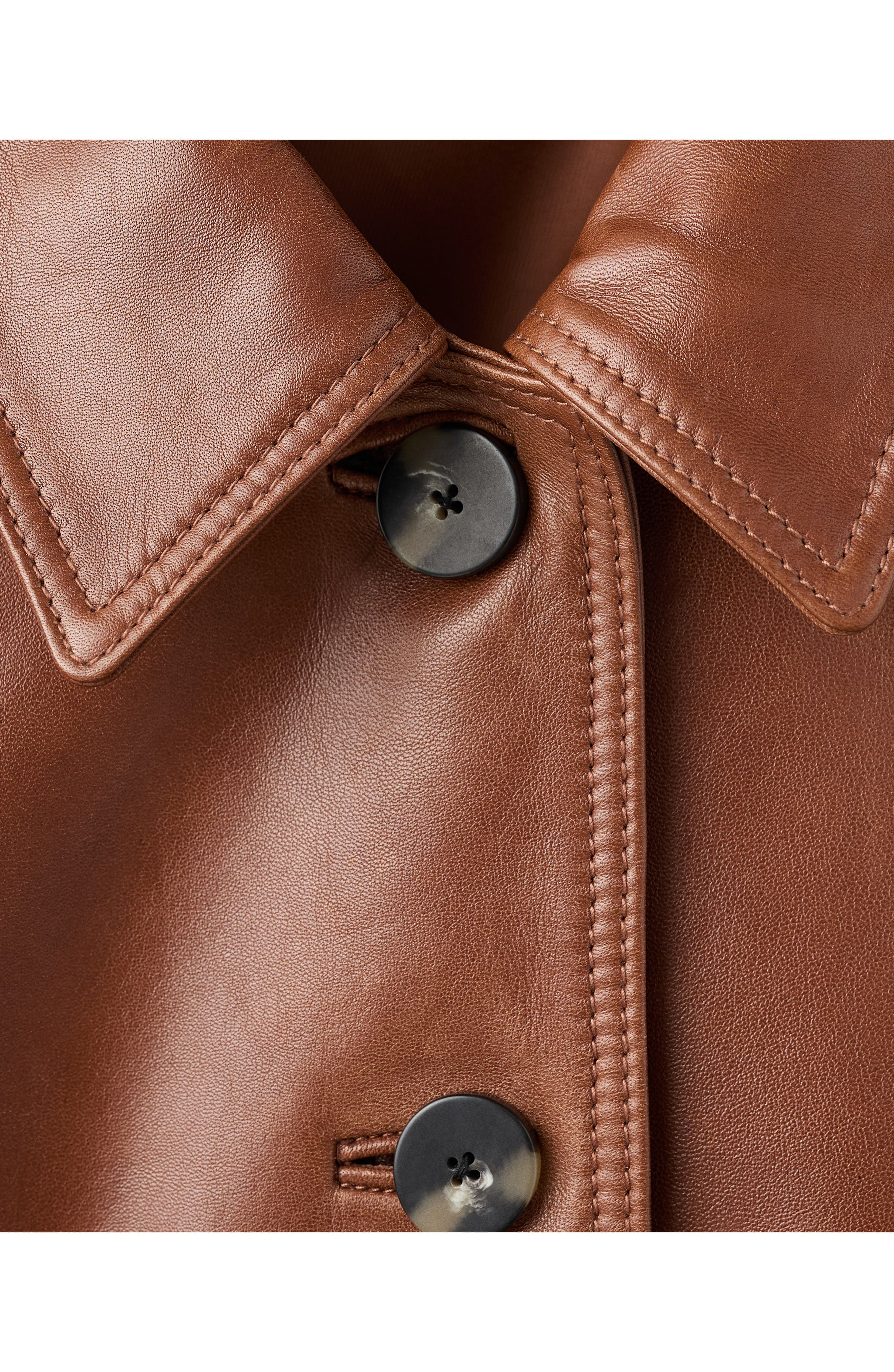 Selection Leather Bomber Jacket - image 2
