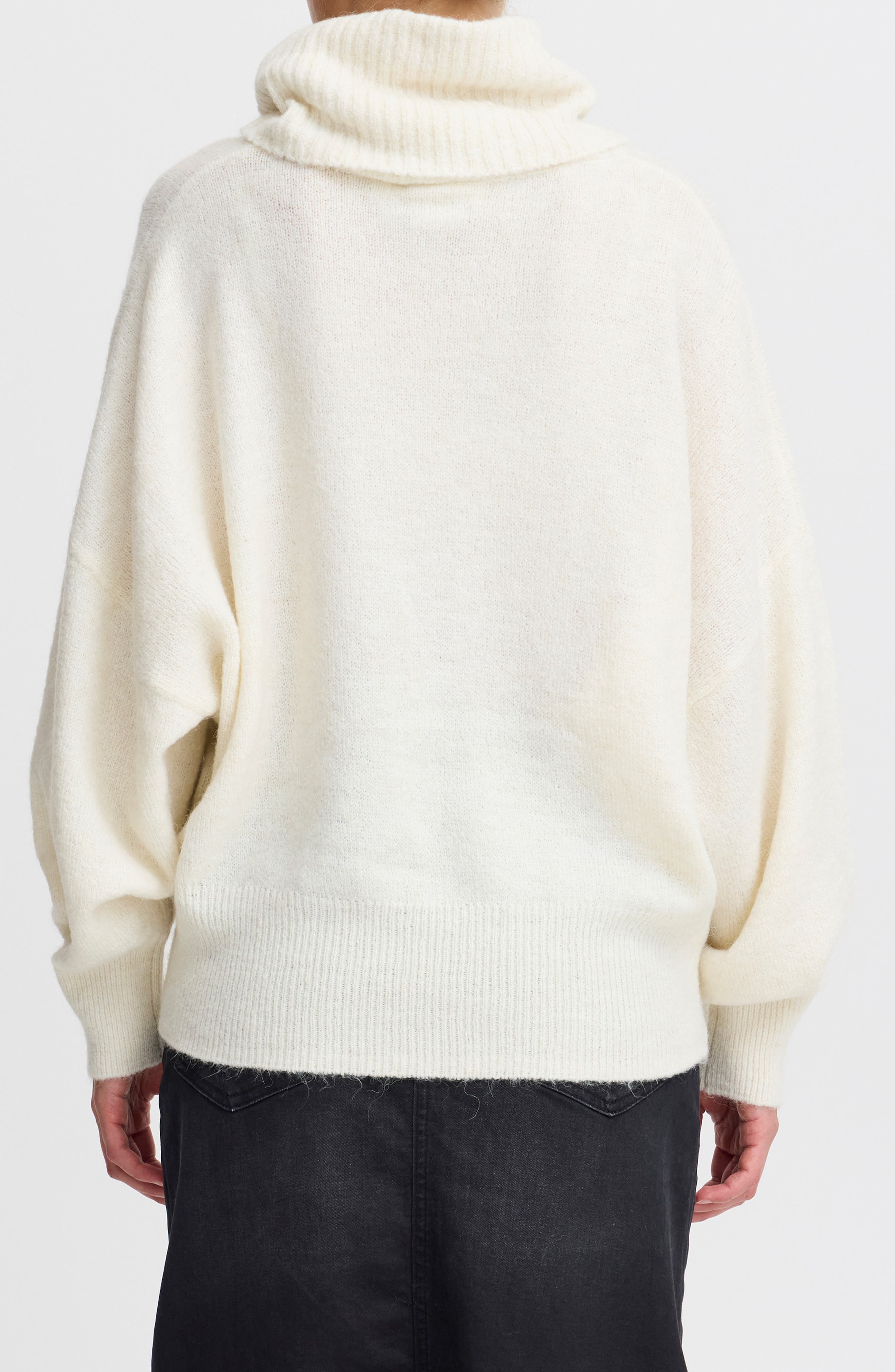 Knit Turtleneck Sweater - image 2