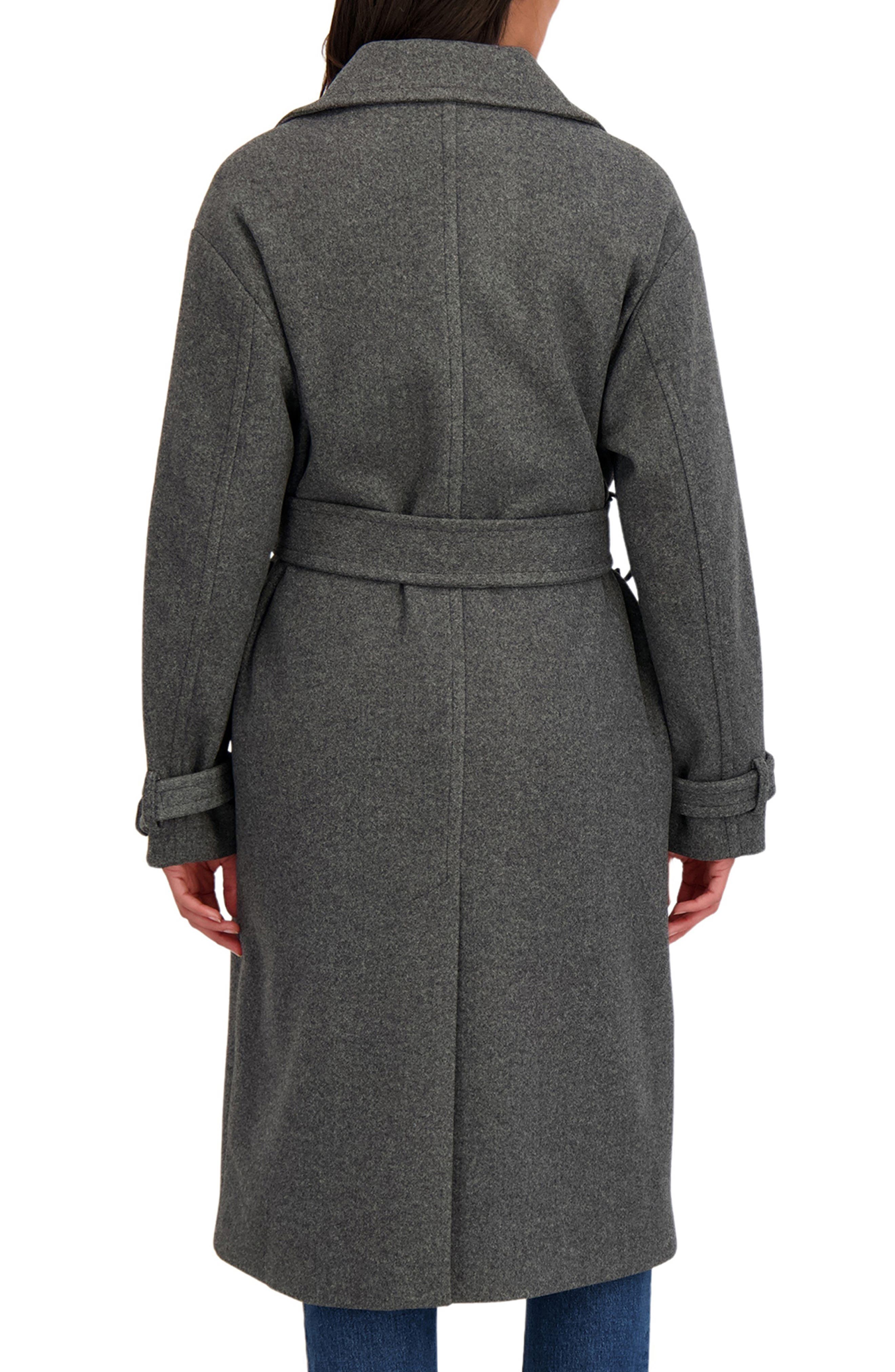 Wool Oversize Trench Coat - image 2