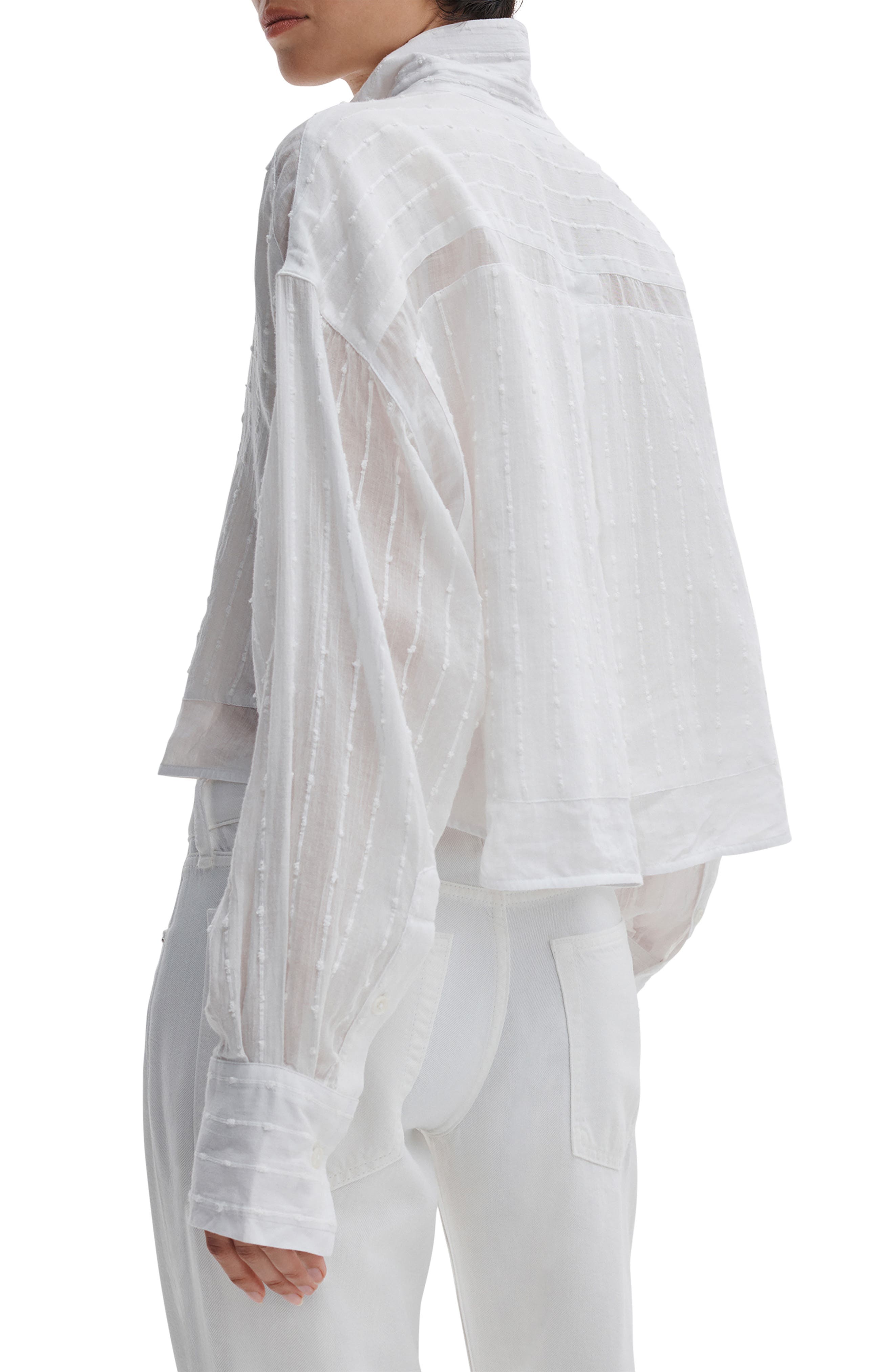 Marin Combo Button-Up Shirt - image 2