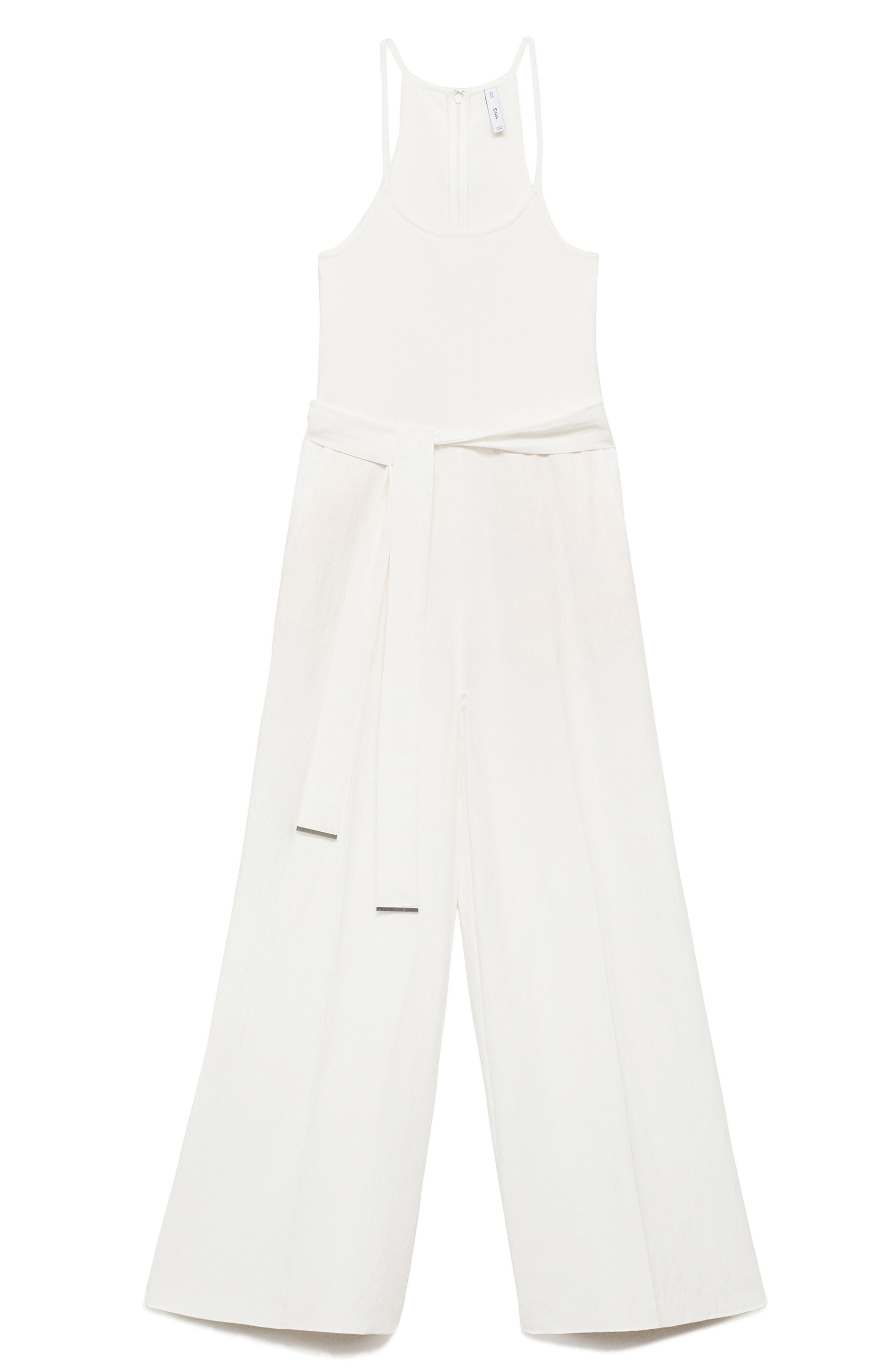 Tie Waist Wide Leg Jumpsuit - image 2